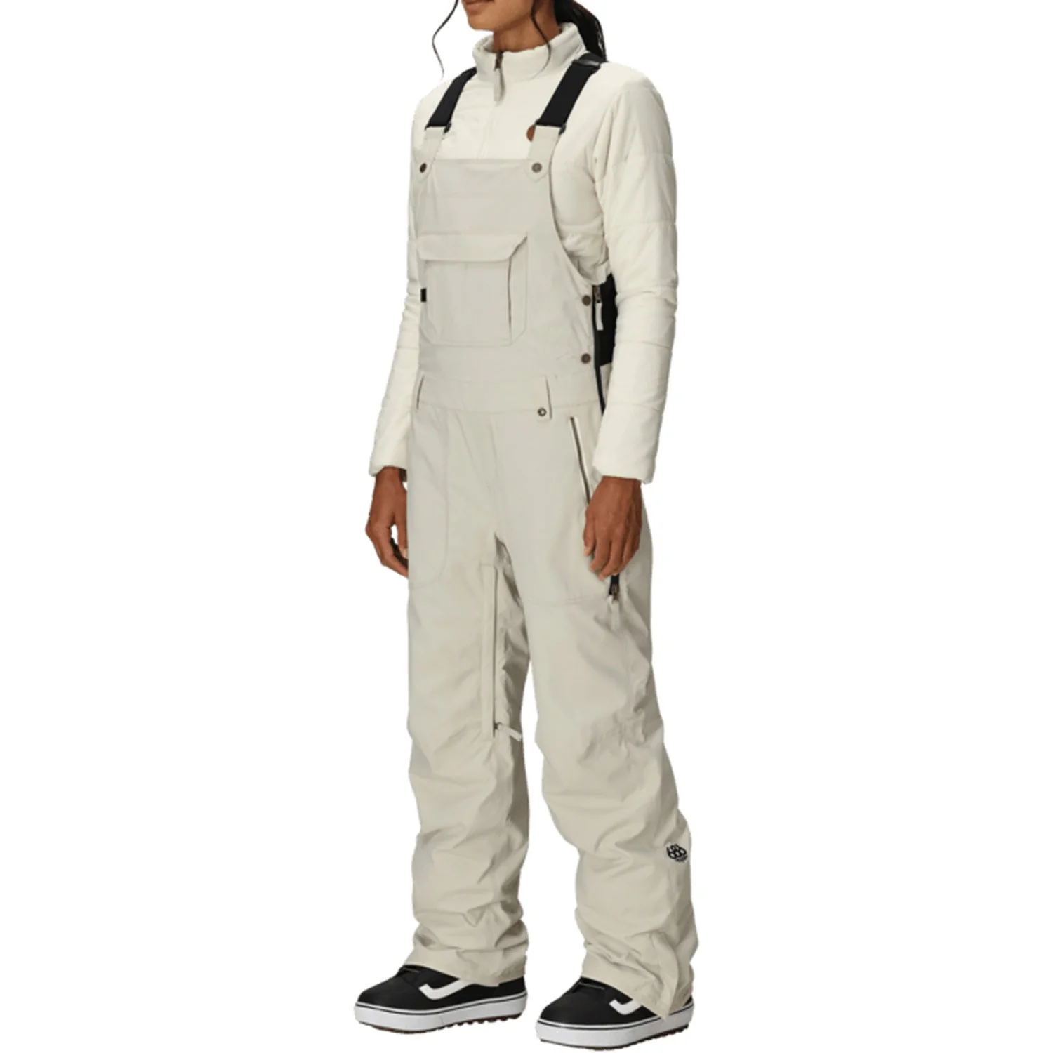 686 Black Magic Insulated Bib 2026 - Women's - Image 7
