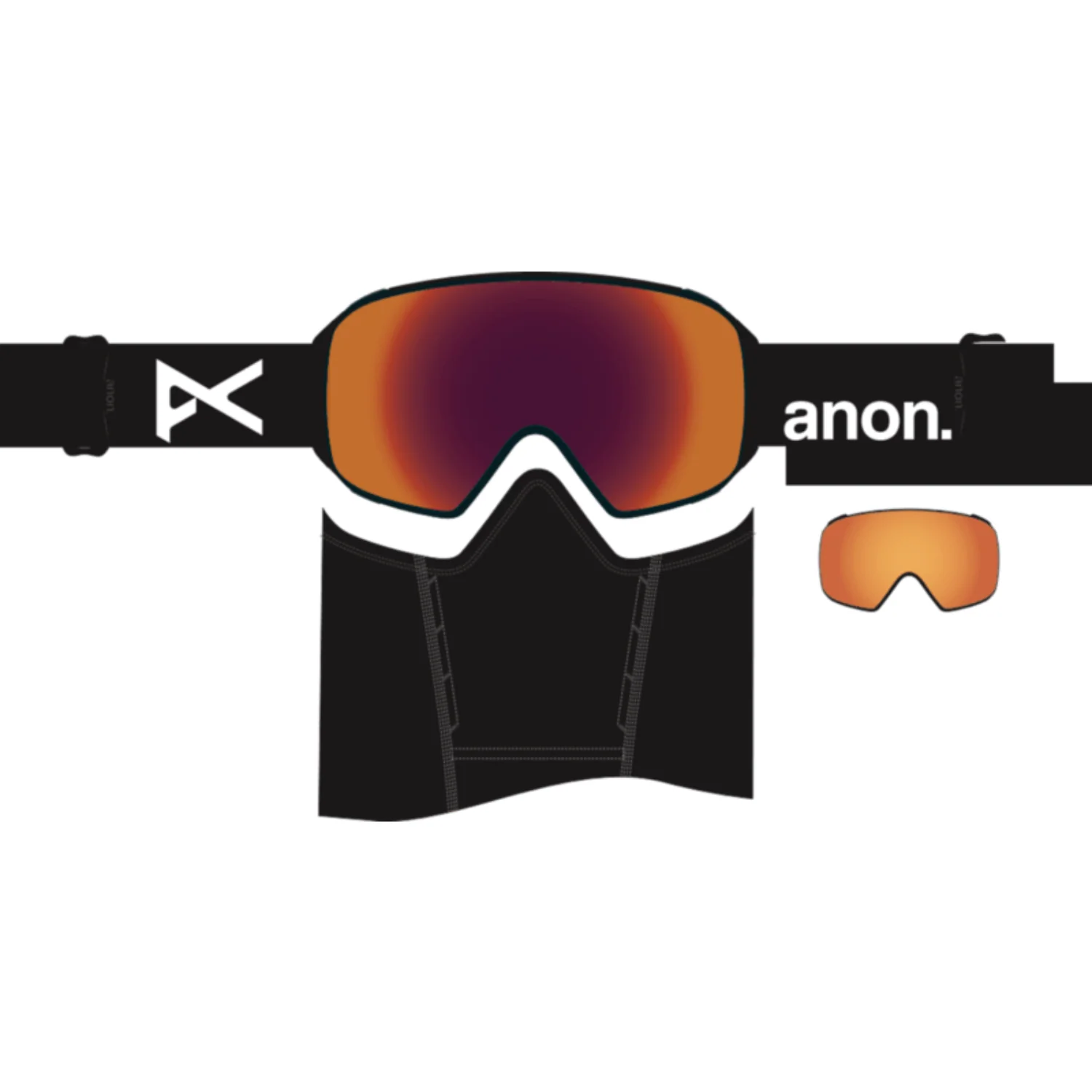 Anon M4 Cylindrical MFI Goggles 2025 - Image 9