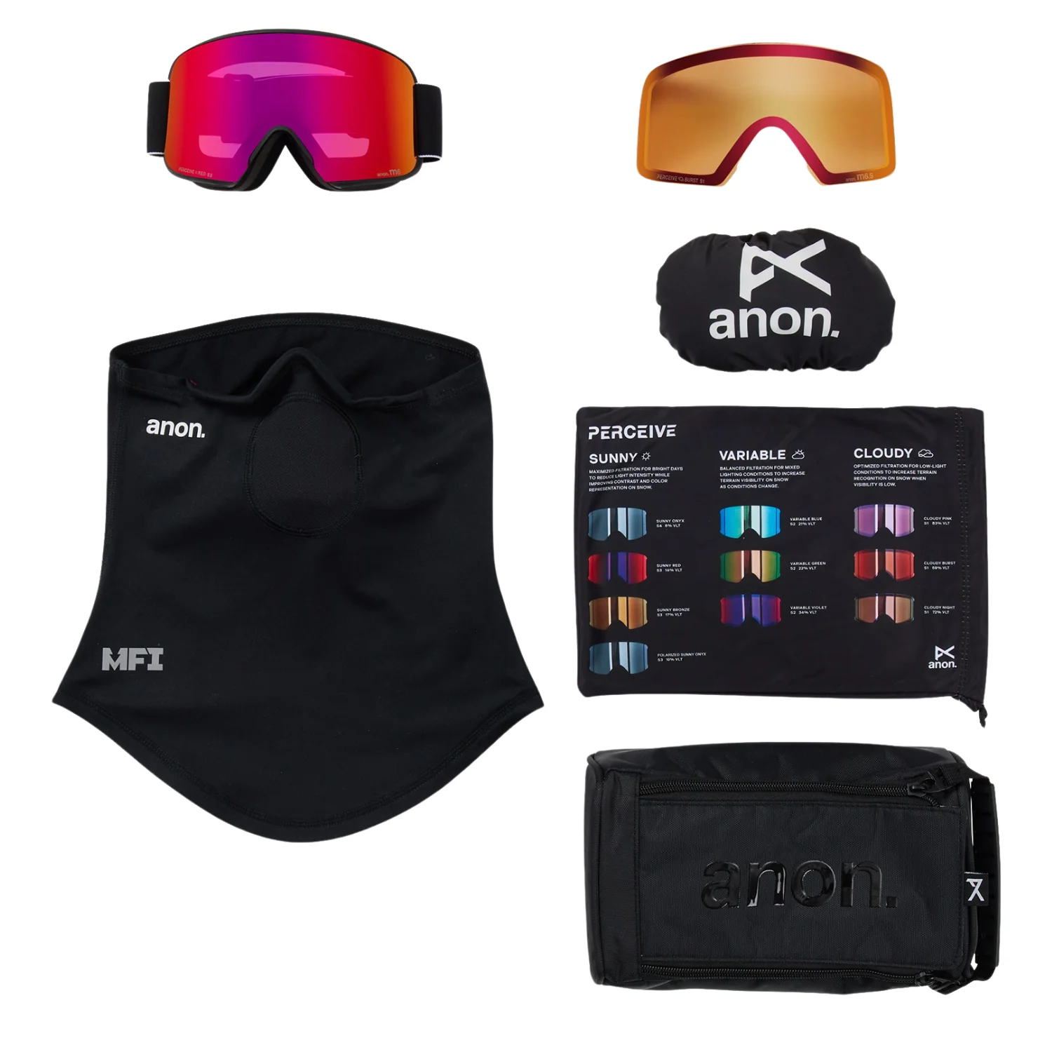 Anon M6 Goggles 2026 - Low Bridge Fit - Image 12