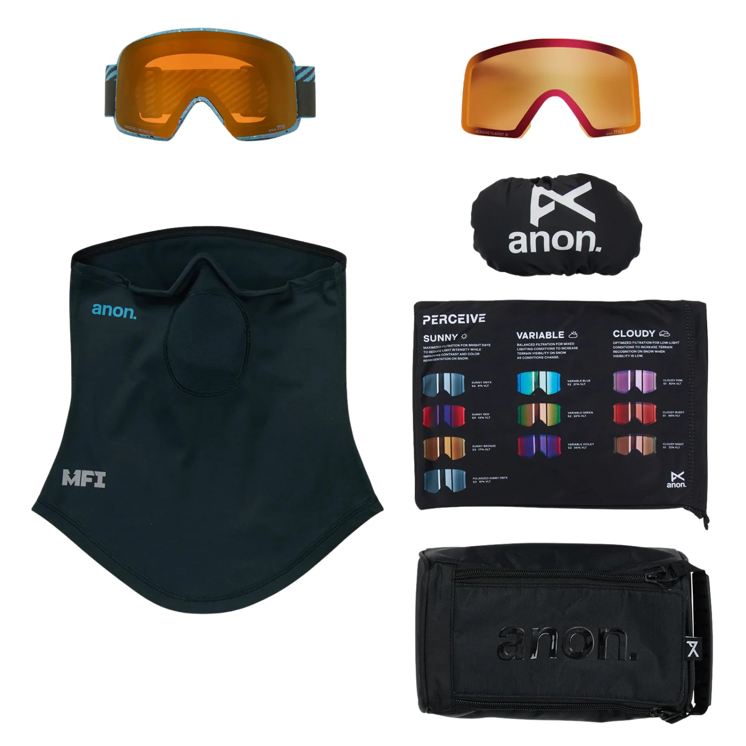 Anon M6 Goggles 2026 - Low Bridge Fit - Image 6