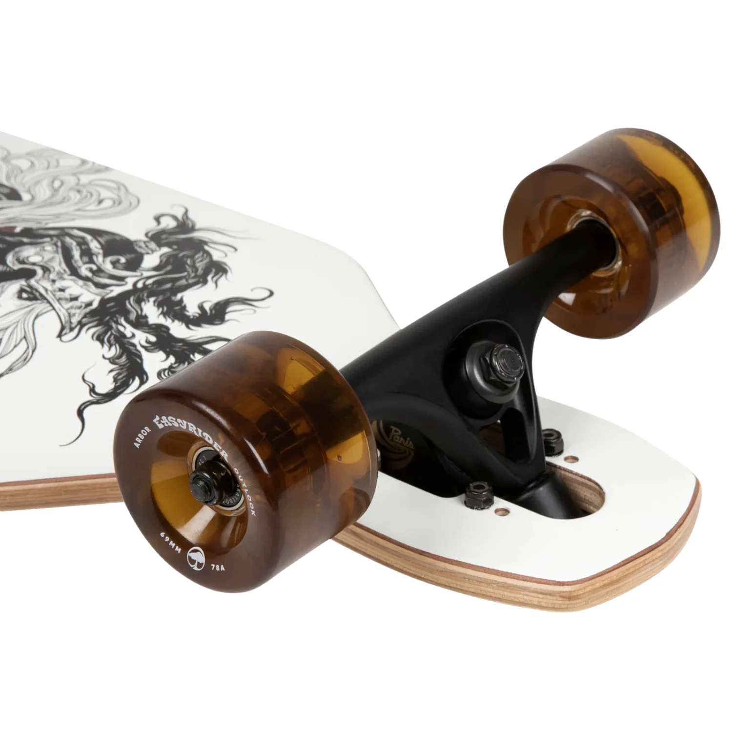 Arbor Bamboo Axis 40 K Darmaeva Longboard - Image 2