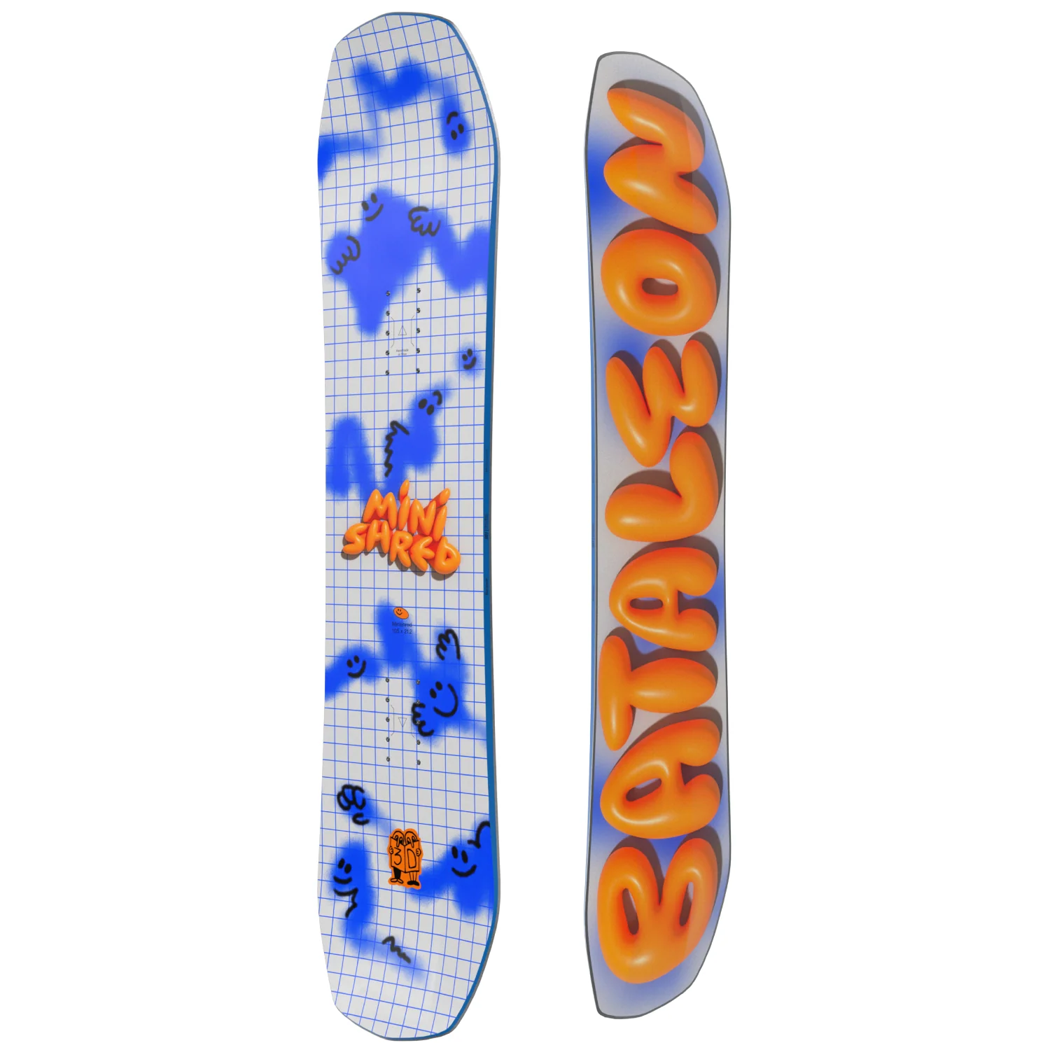 Bataleon Minishred Snowboard 2025 - Kids' - Image 4