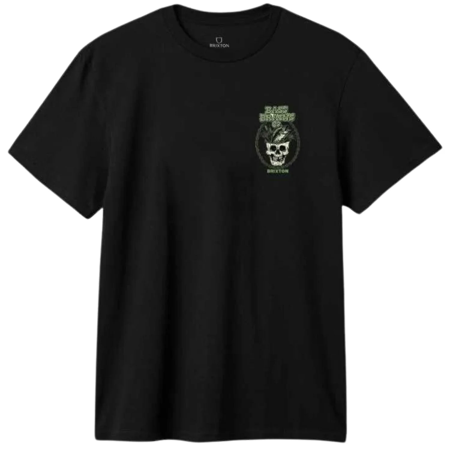 Brixton Bass Brains Skull Standard S/S Tee - Men's - Image 2