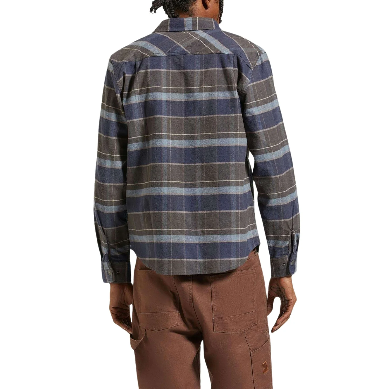 Brixton Builders Bowery Stretch Water Resistant Flannel - Men's - Image 2