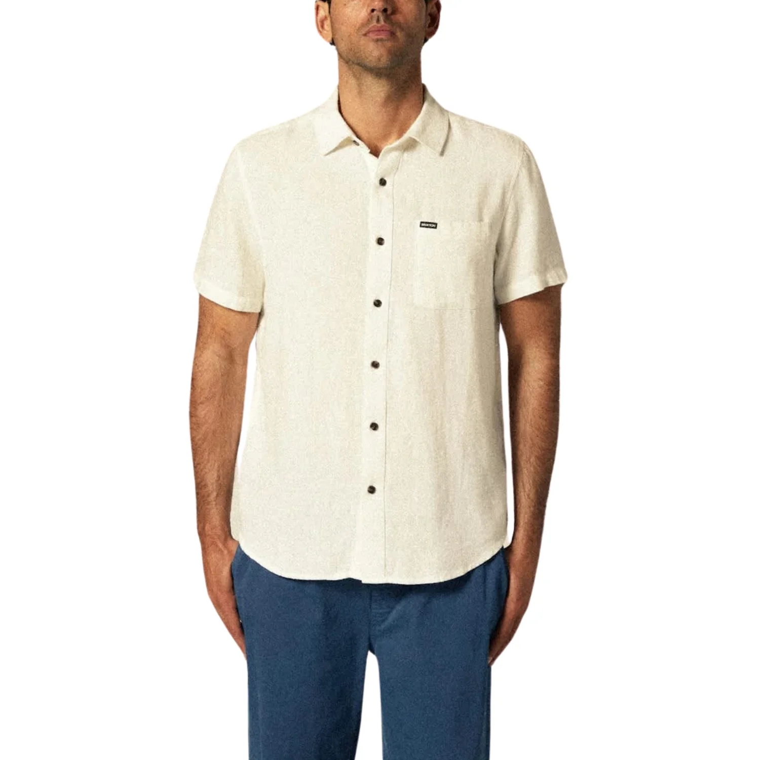 Brixton Charter Organic Cotton S/S Woven Shirt - Men's - Image 12