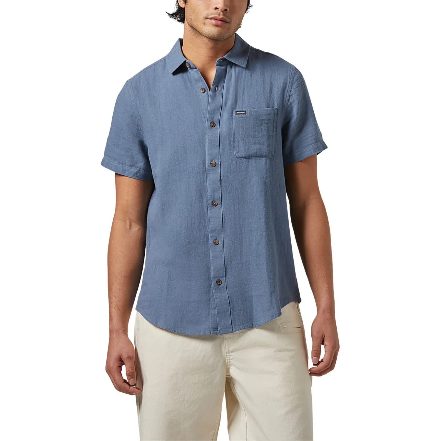 Brixton Charter Organic Cotton S/S Woven Shirt - Men's - Image 5