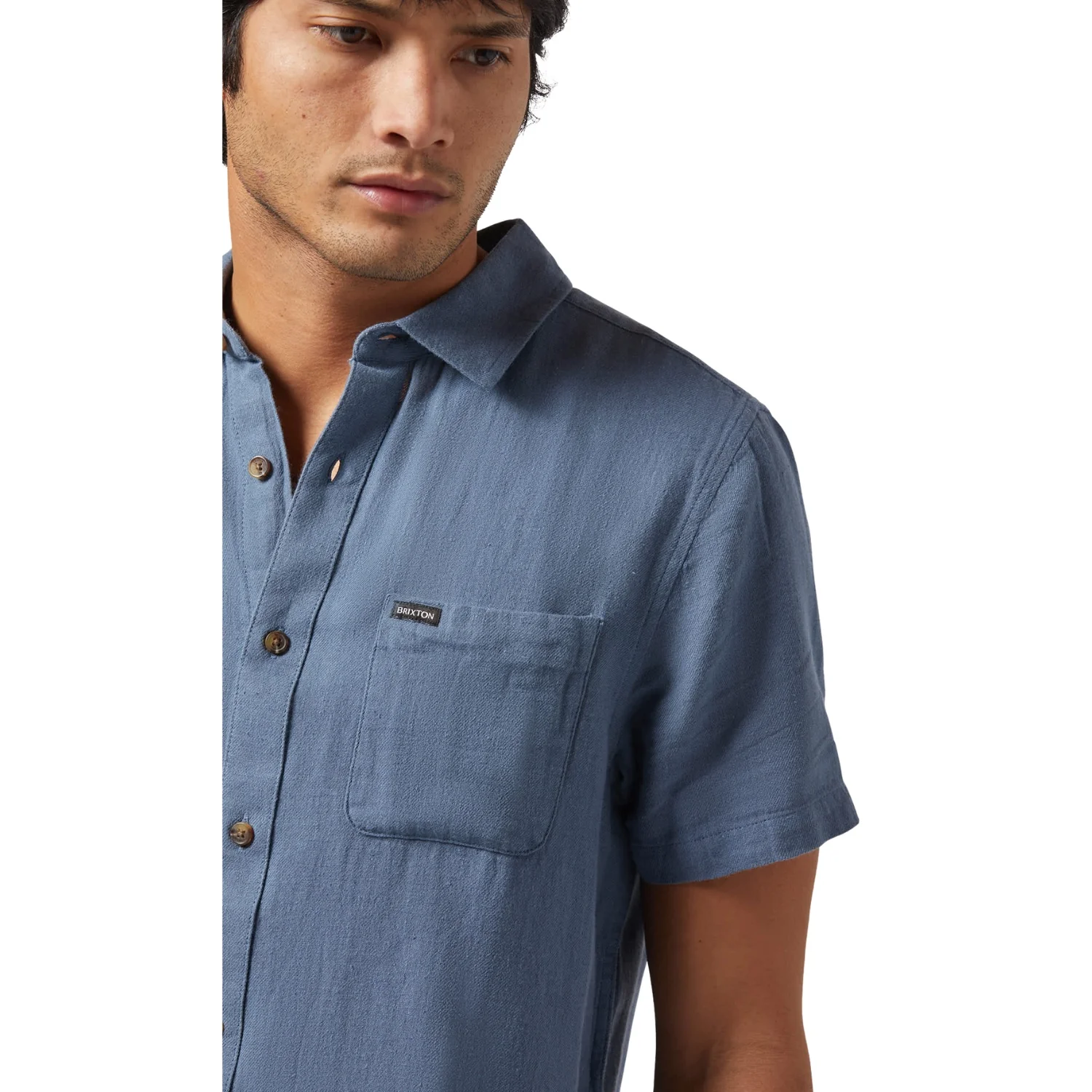 Brixton Charter Organic Cotton S/S Woven Shirt - Men's - Image 7