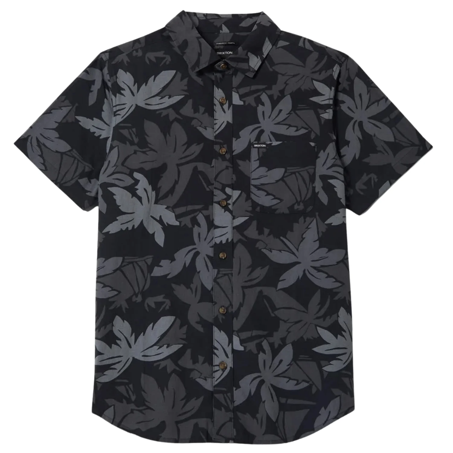 Brixton Charter Print Short Sleeve Woven Shirt - Men's - Image 11