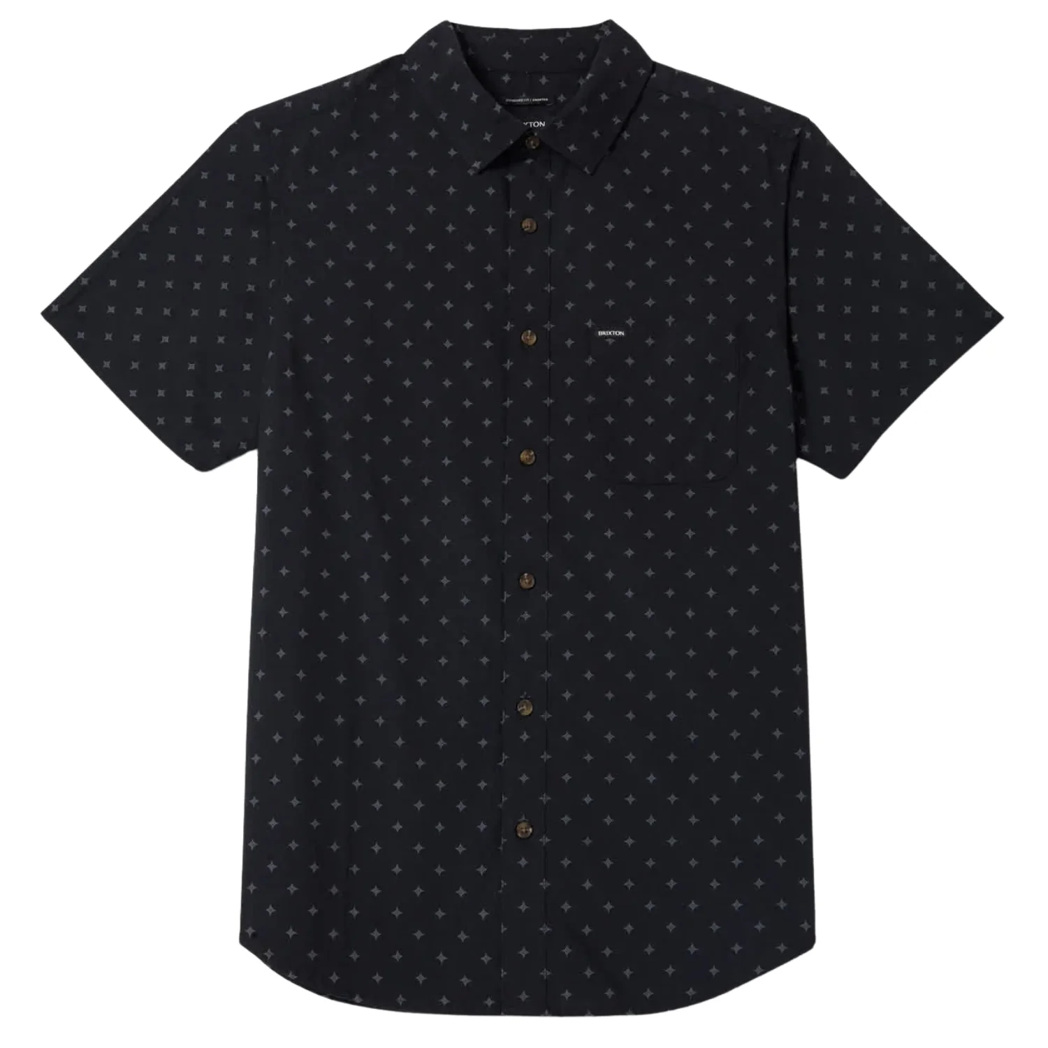 Brixton Charter Print Short Sleeve Woven Shirt - Men's - Image 3