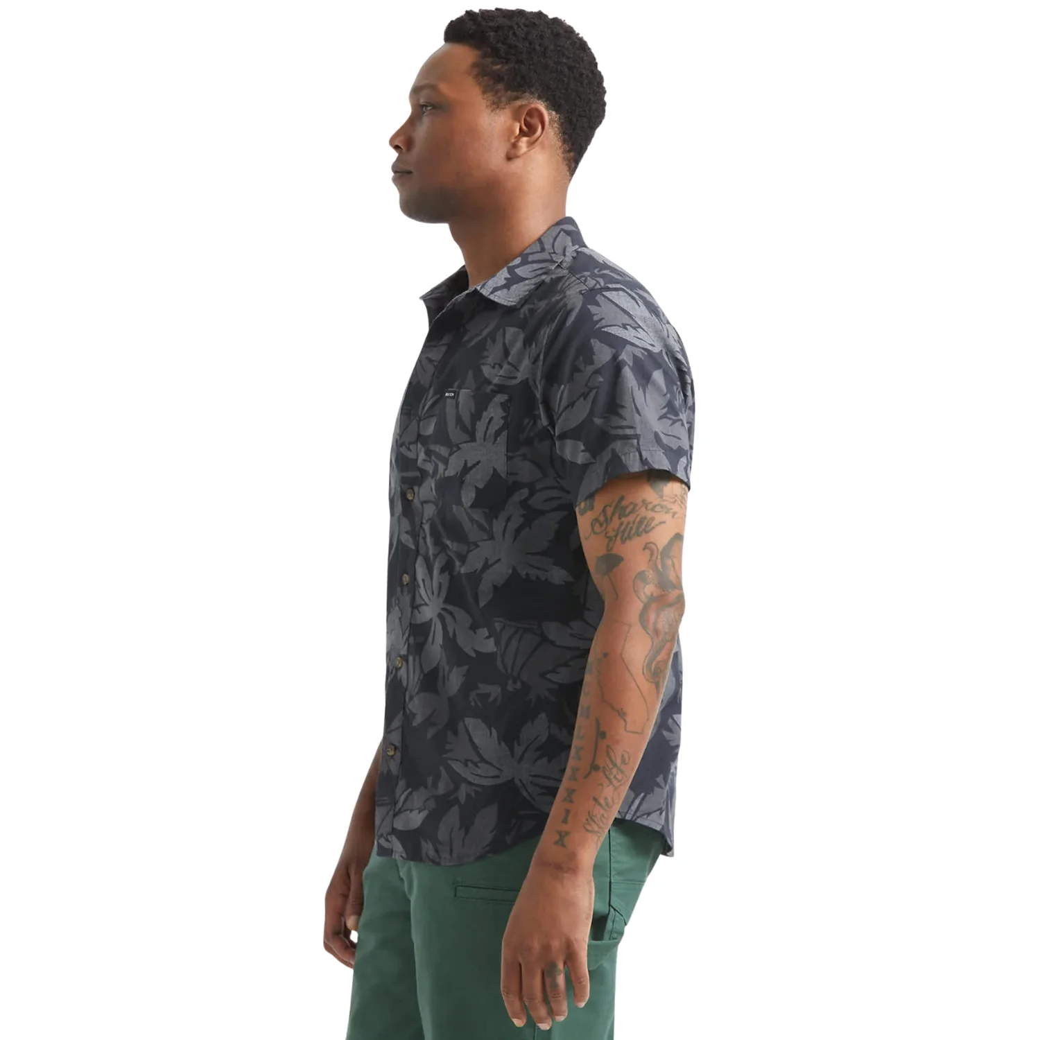 Brixton Charter Print Short Sleeve Woven Shirt - Men's - Image 9