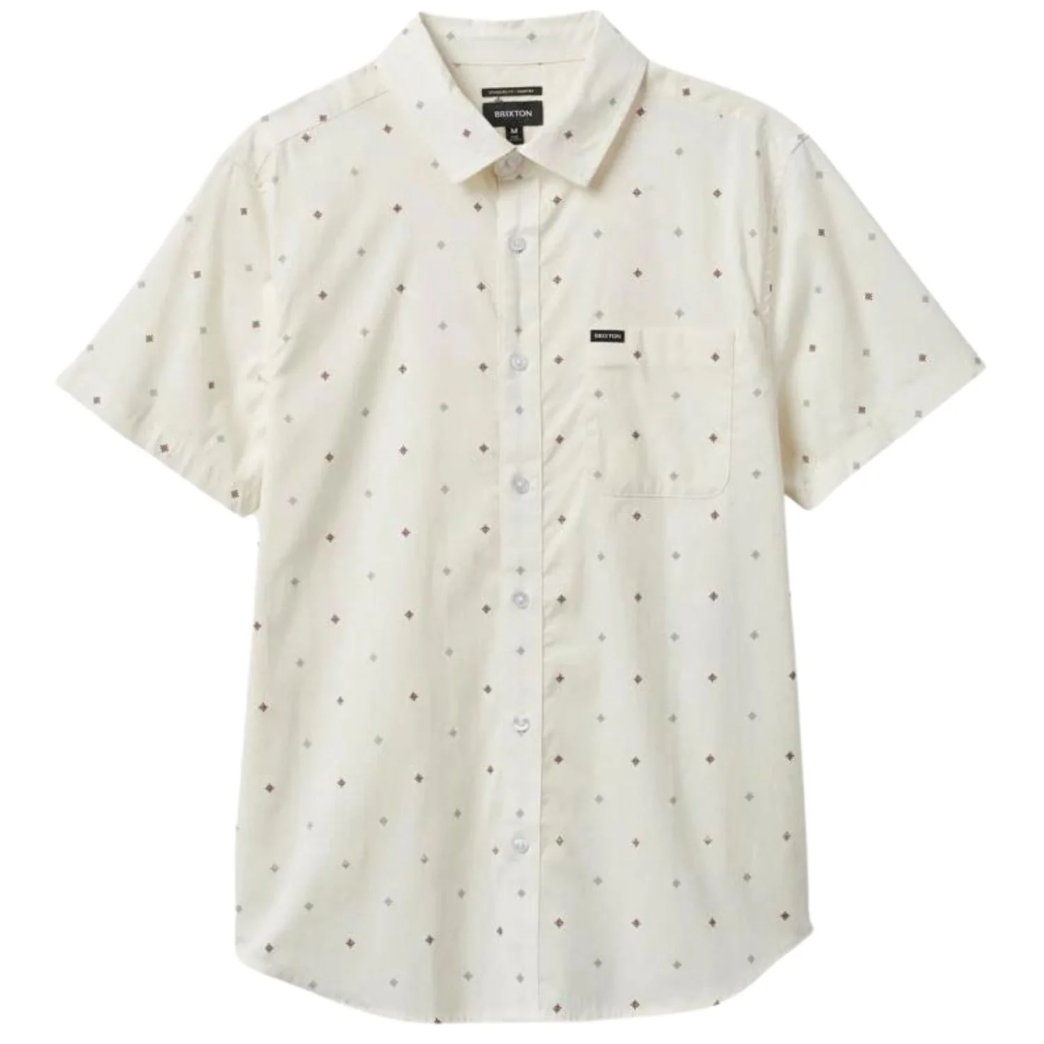 Brixton Charter Print Woven S/S Shirt - Men's - Image 6