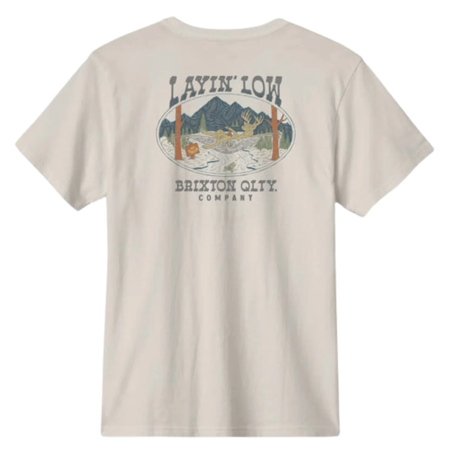 Brixton Layin' Low S/S Standard T-Shirt - Men's