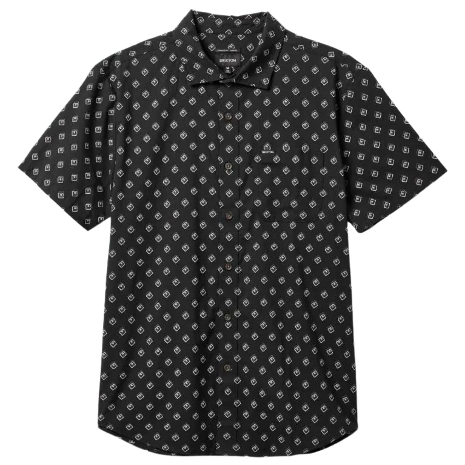Brixton Charter Print Woven S/S Shirt - Men's - Image 4