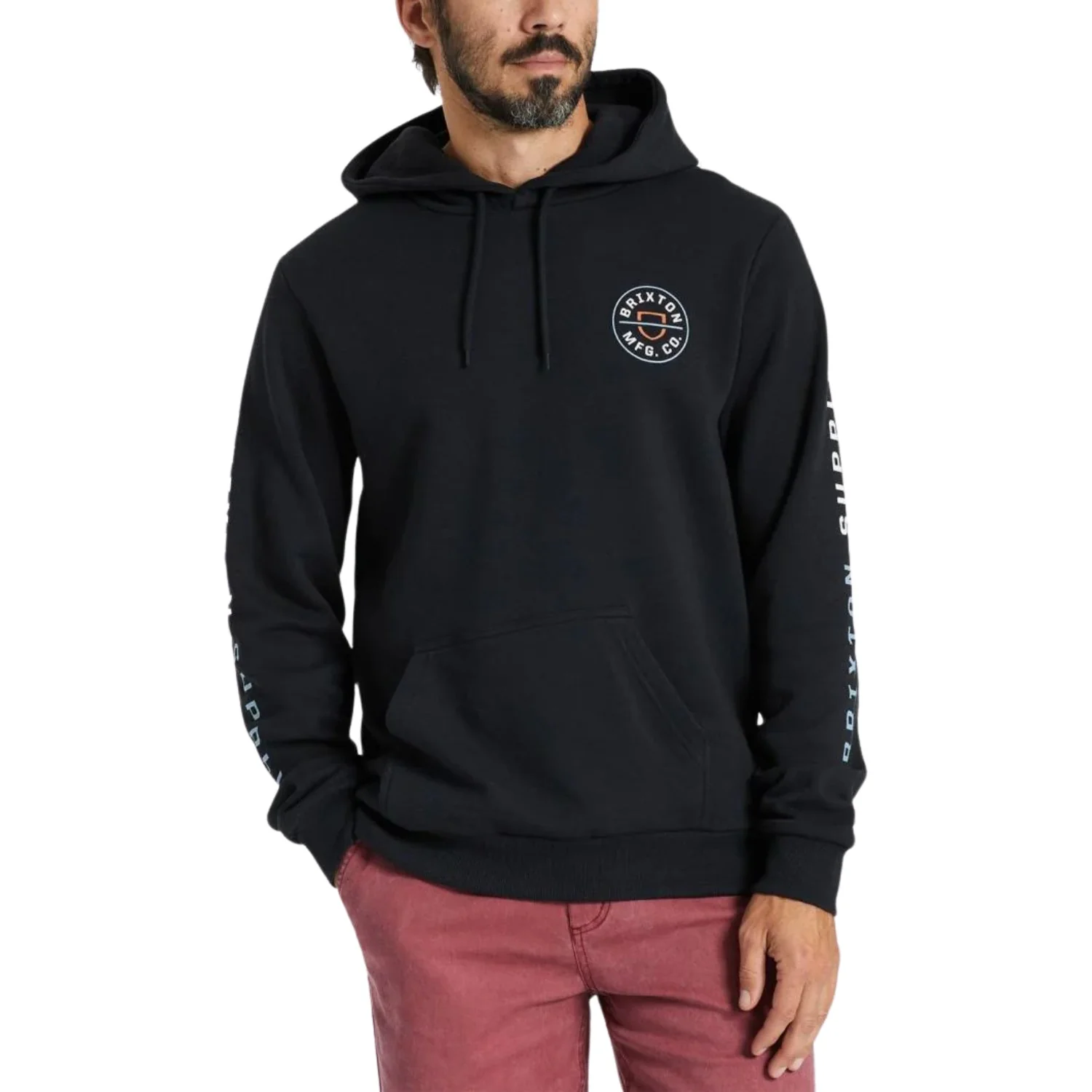 Brixton Crest Hoodie - Men's
