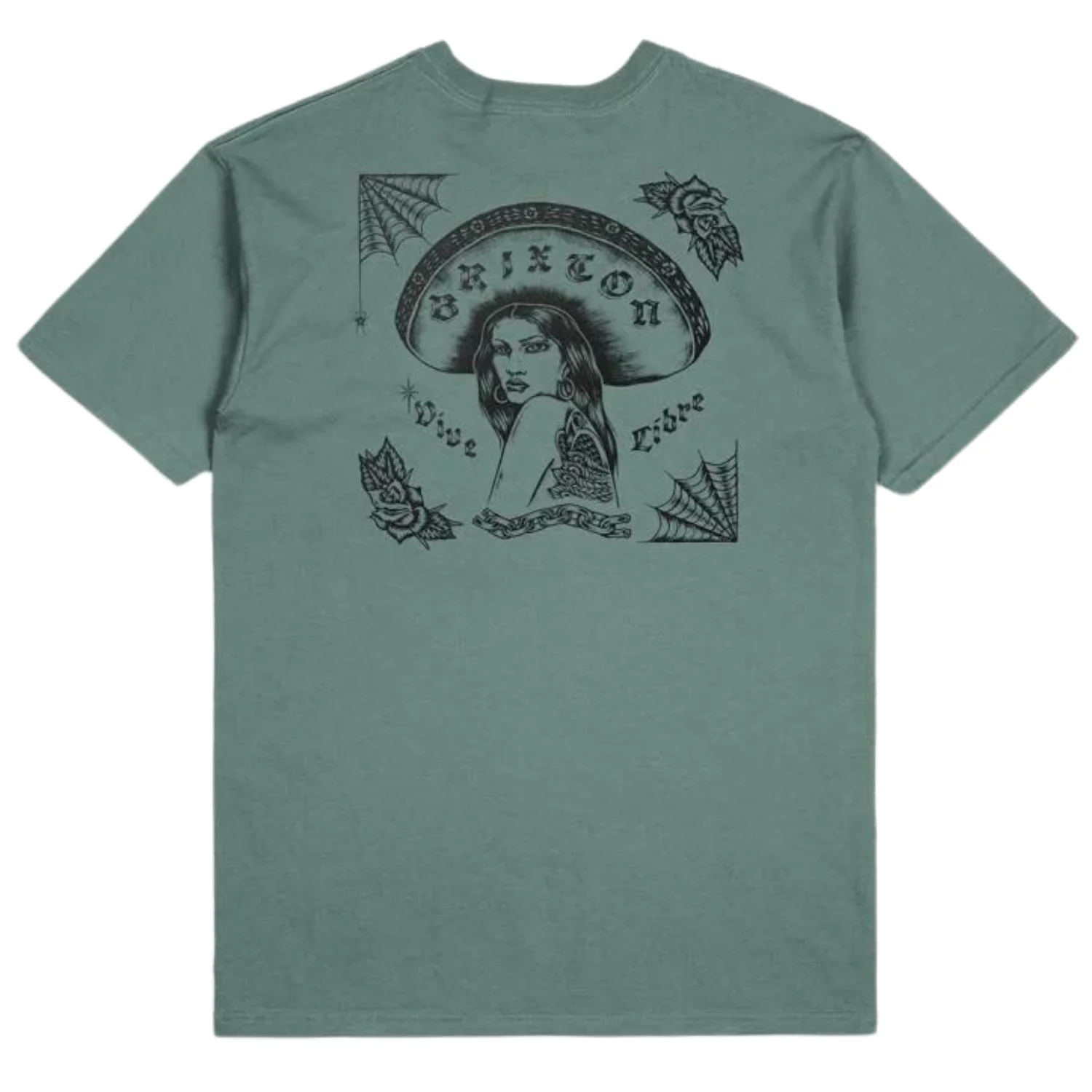 Brixton Vive Libre S/S Standard Tee - Men's