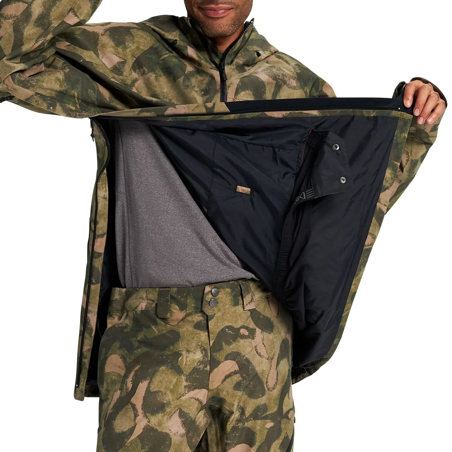 Burton AK Gore-Tex Velocity Anorak Jacket 2022 - Men's Snowboard Jacket - Image 3