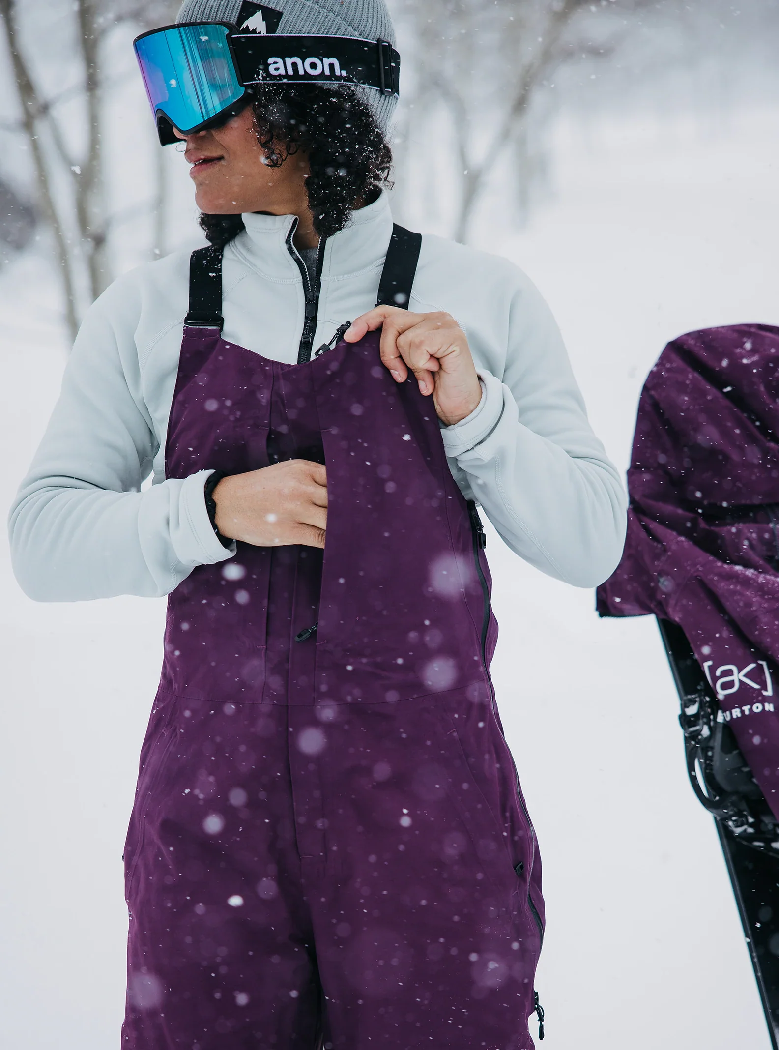 Burton AK Kimmy Gore-Tex 2L Bib 2025 - Women's - Image 3