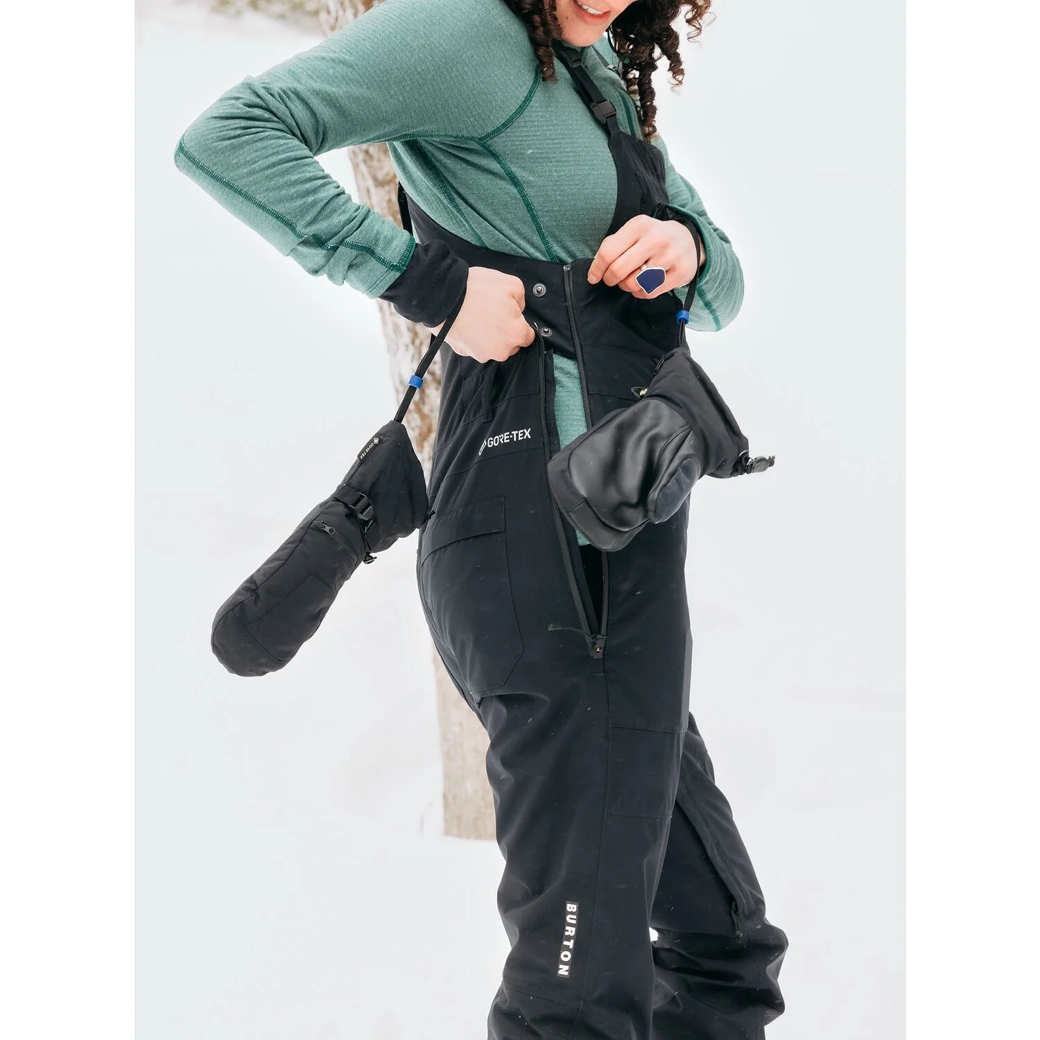 Burton Avalon Gore-Tex Bib Pants 2024 - Women's Snow Bib - Image 25