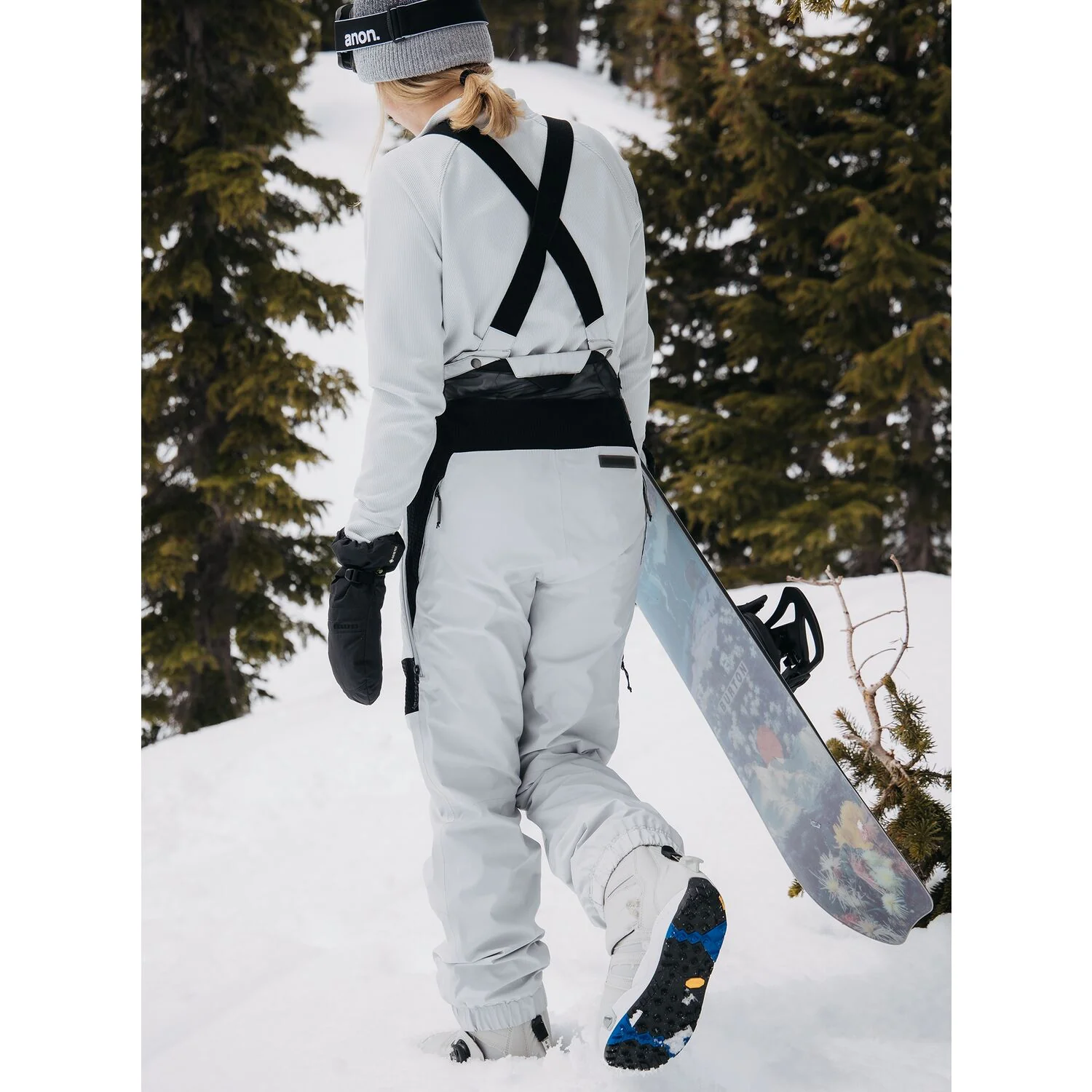 Burton Carbonate Gore-Tex 2L Bib Pants 2023 - Women's Snowboard Bib - Image 3