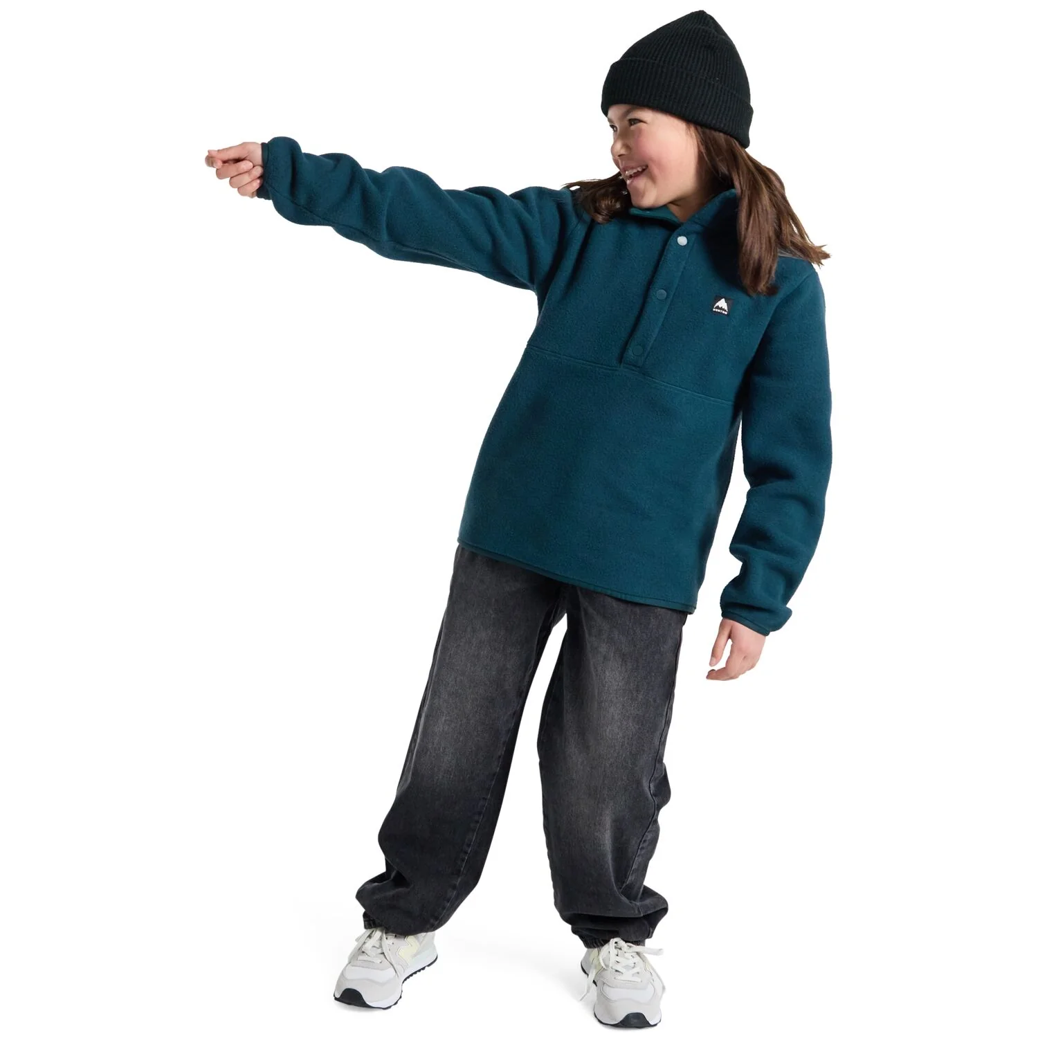 Burton Cinder Fleece Anorak 2026 - Kids' - Image 4