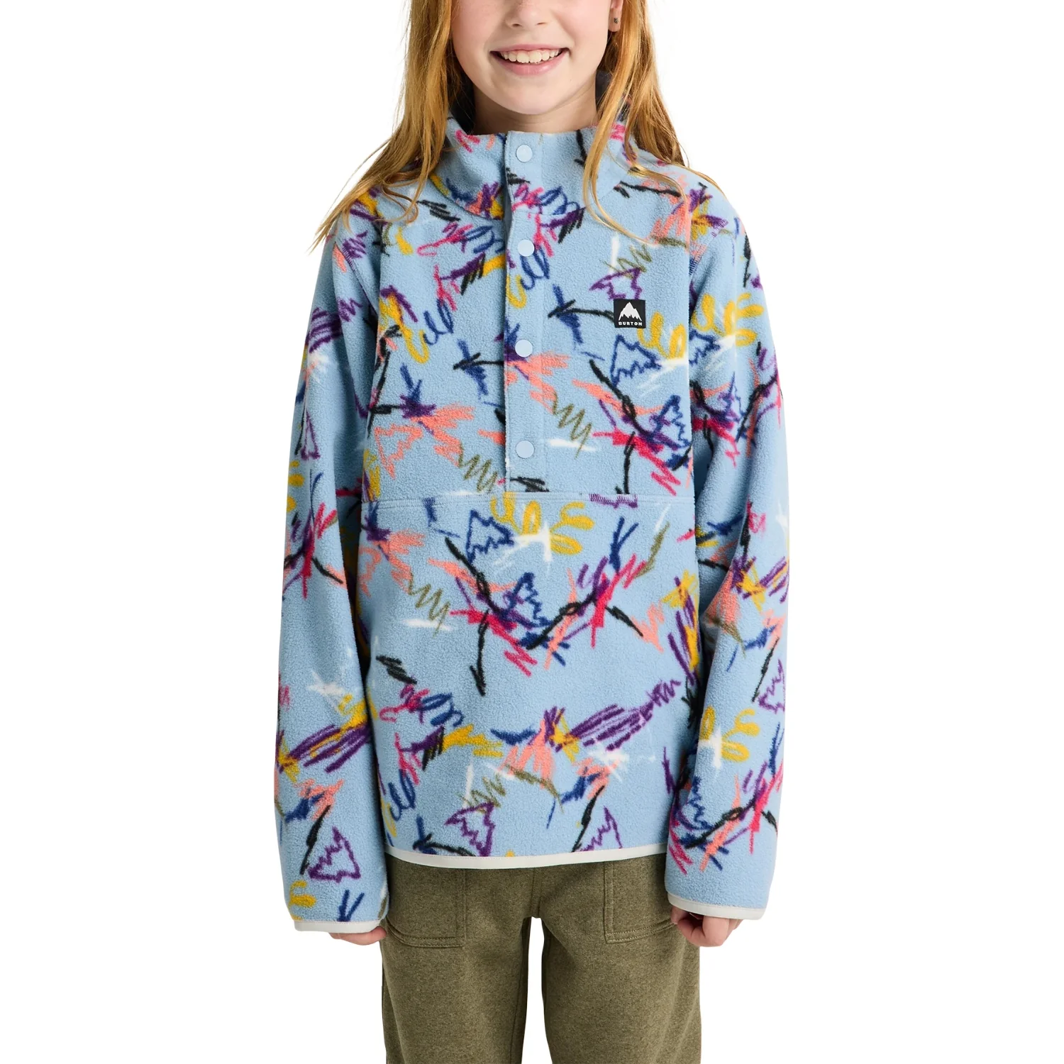 Burton Cinder Fleece Anorak 2026 - Kids' - Image 6