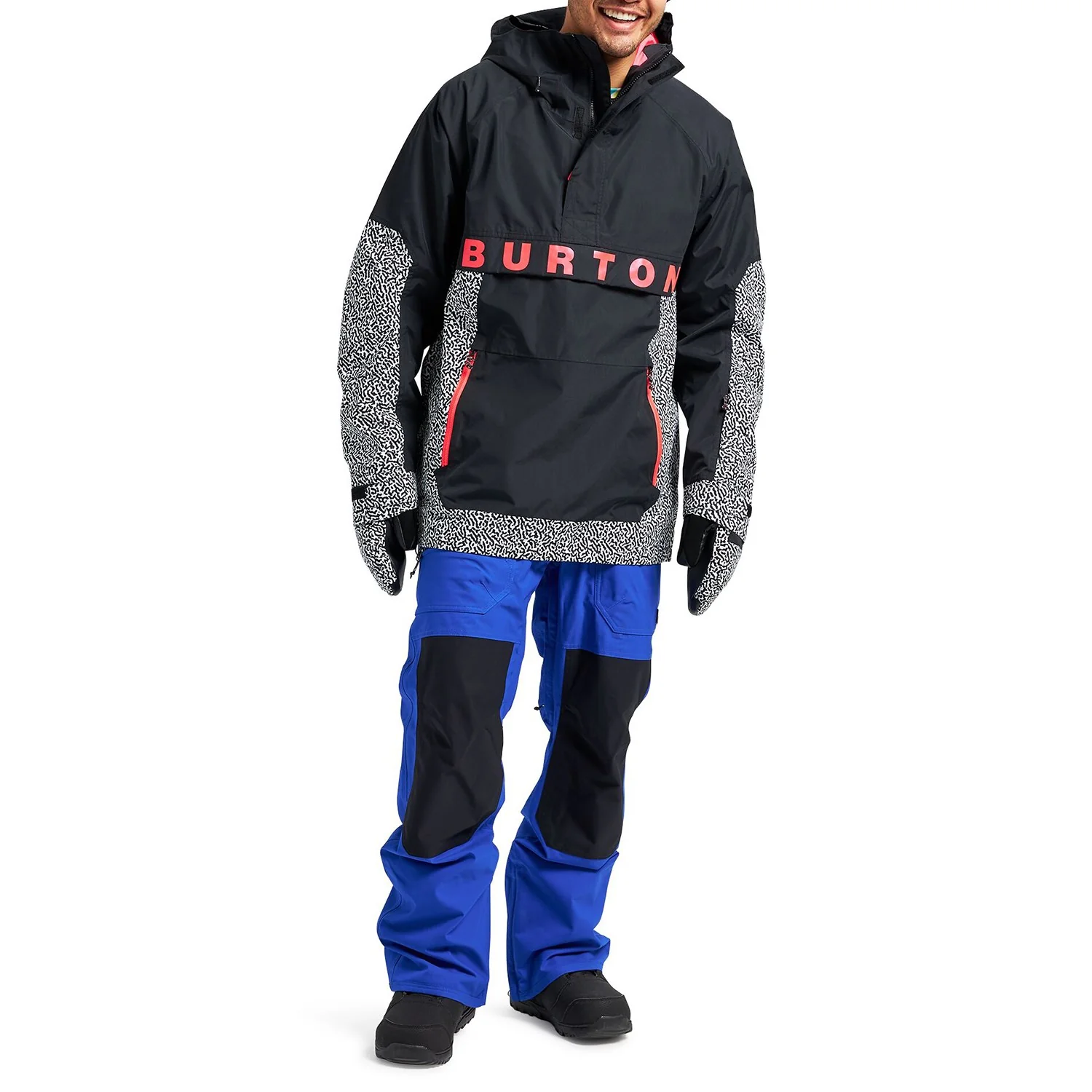 Burton Frostner Anorak 2022 - Men's Snowboard Jacket - Image 10