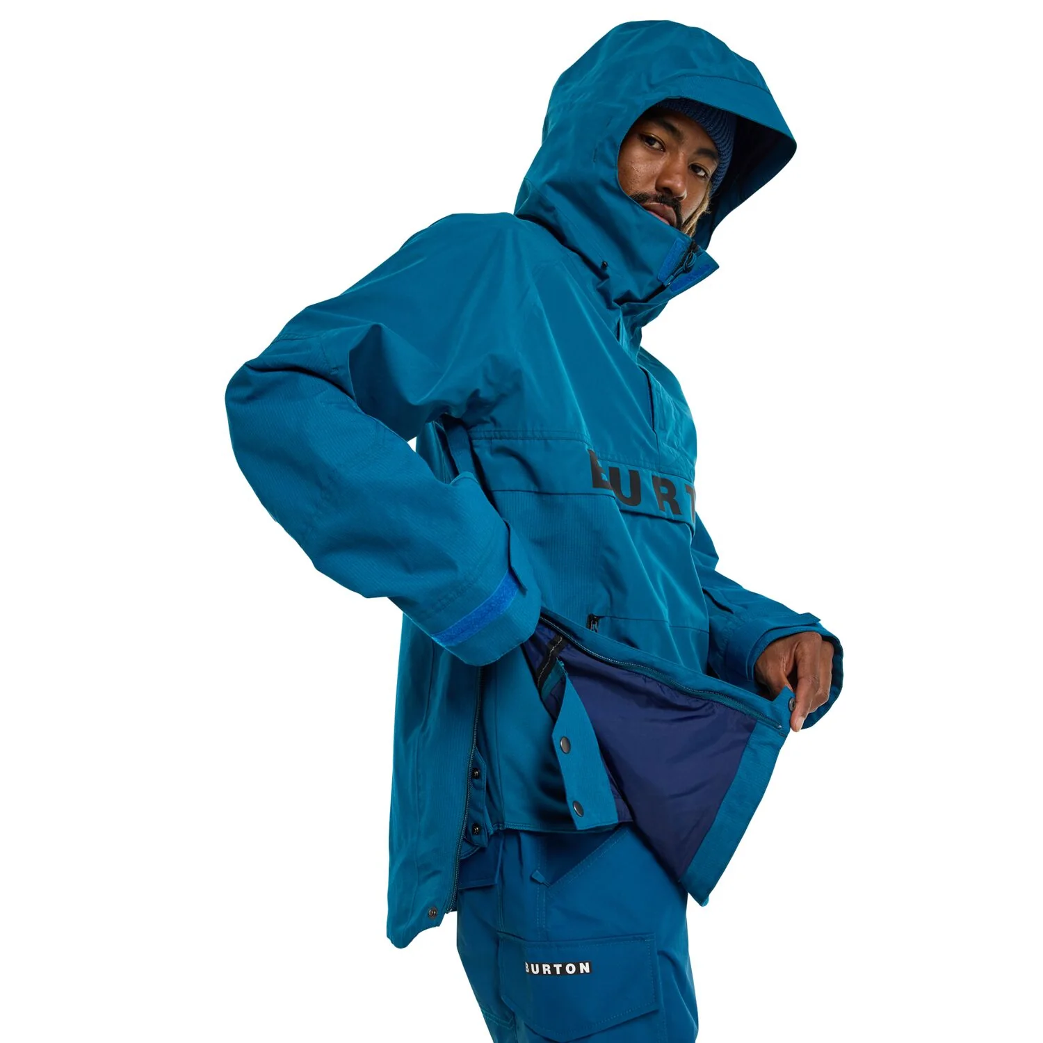 Burton Frostner Anorak 2023 - Men's Snowboard Jacket - Image 4