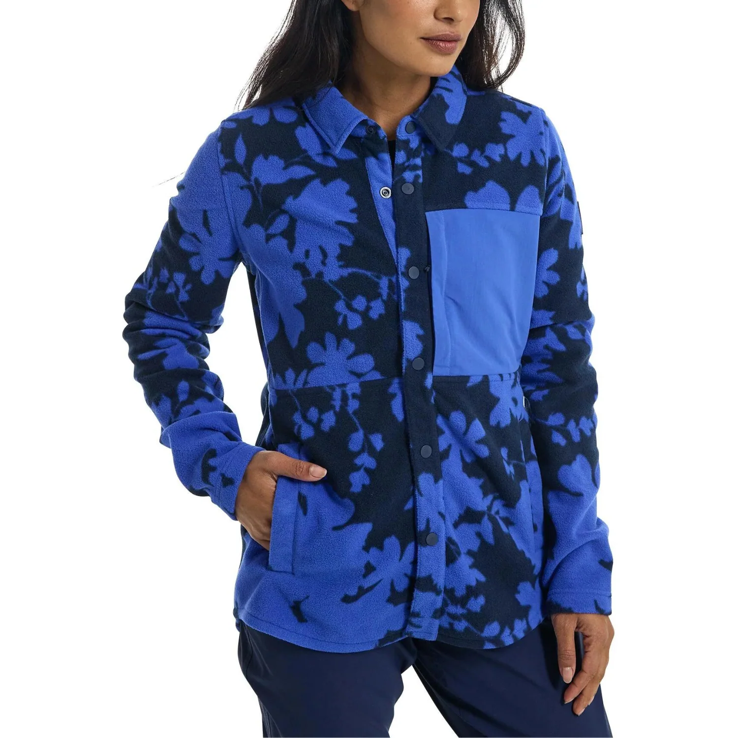 Burton Hearth Snap-Up Fleece Shirt 2023 - Women's