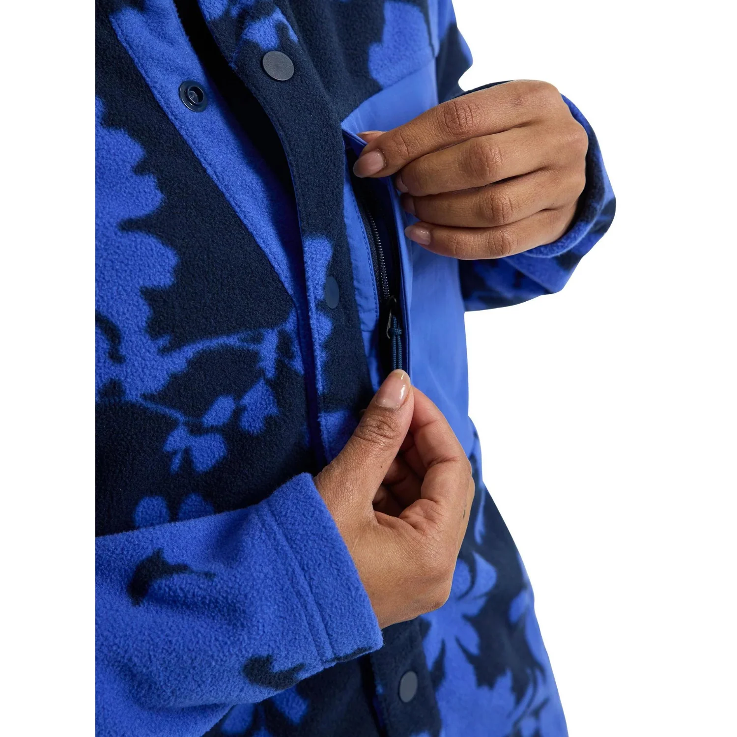 Burton Hearth Snap-Up Fleece Shirt 2023 - Women's - Image 2