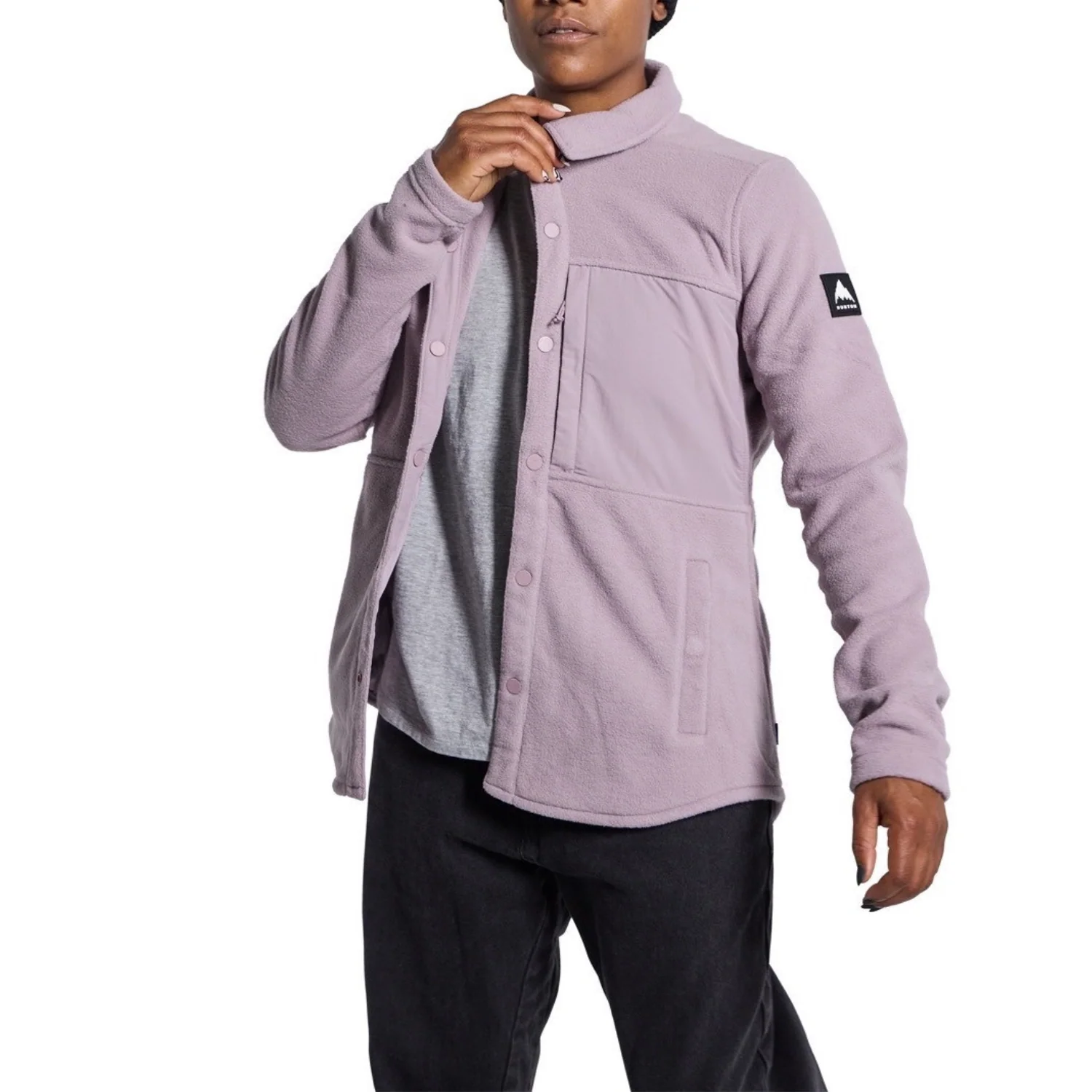 Burton Hearth Snap-Up Fleece Shirt 2023 - Women's - Image 3