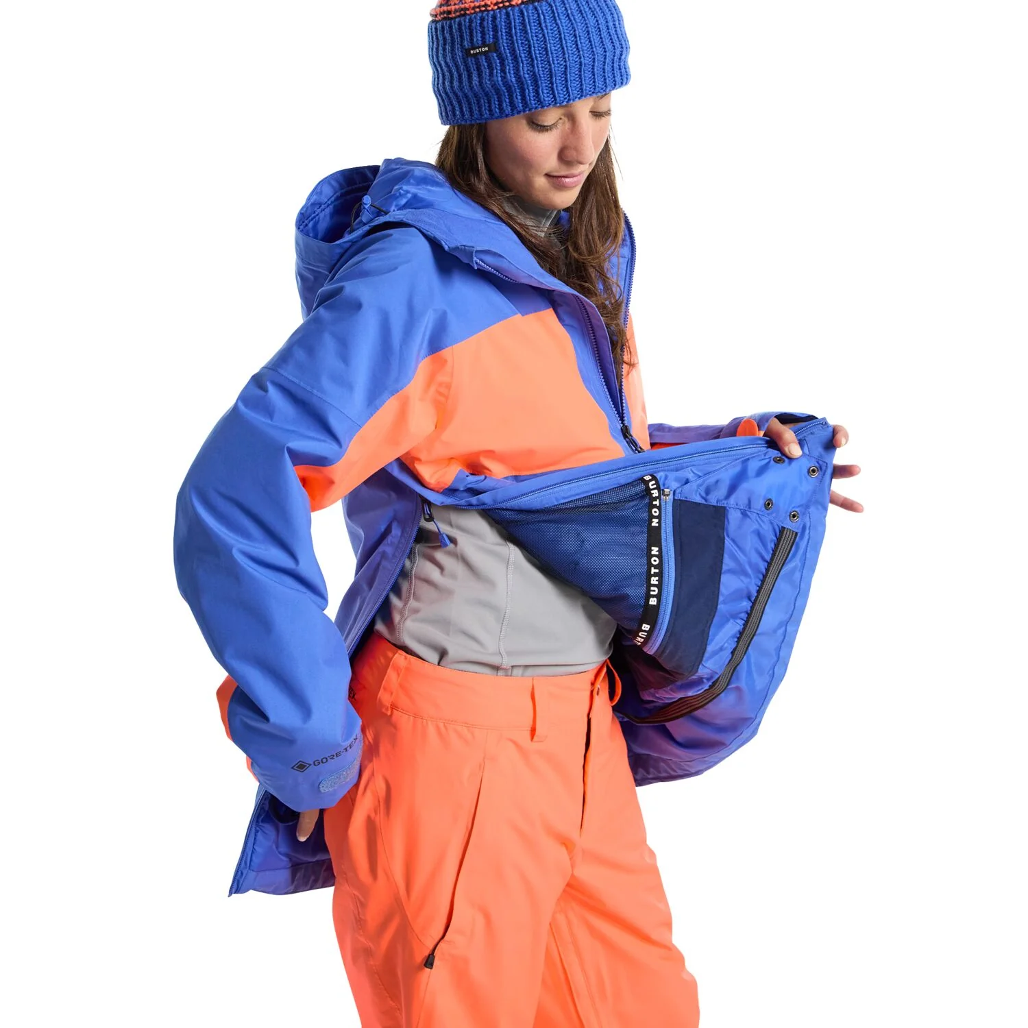 Burton Gore-Tex Pillowline Anorak 2023 - Women's Snowboard Jacket - Image 2