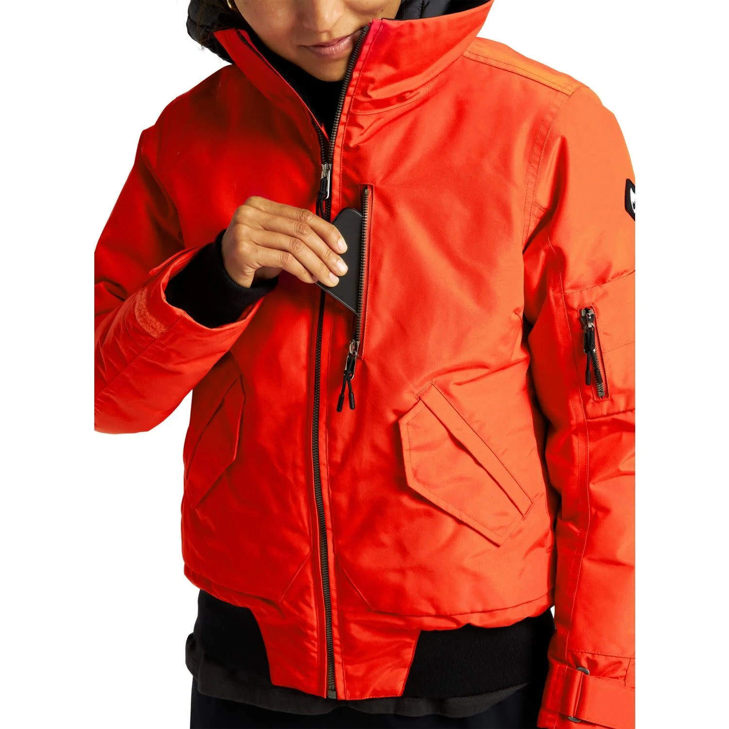 Burton Saxton Bomber Jacket 2022 - Women's - Image 3