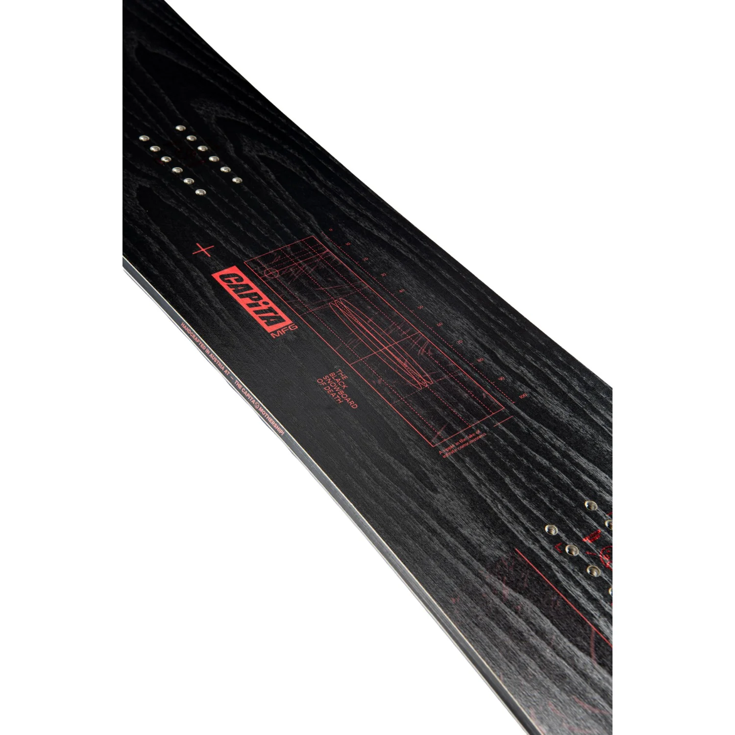Capita Black Snowboard Of Death Snowboard 2025 - Men's - Image 3