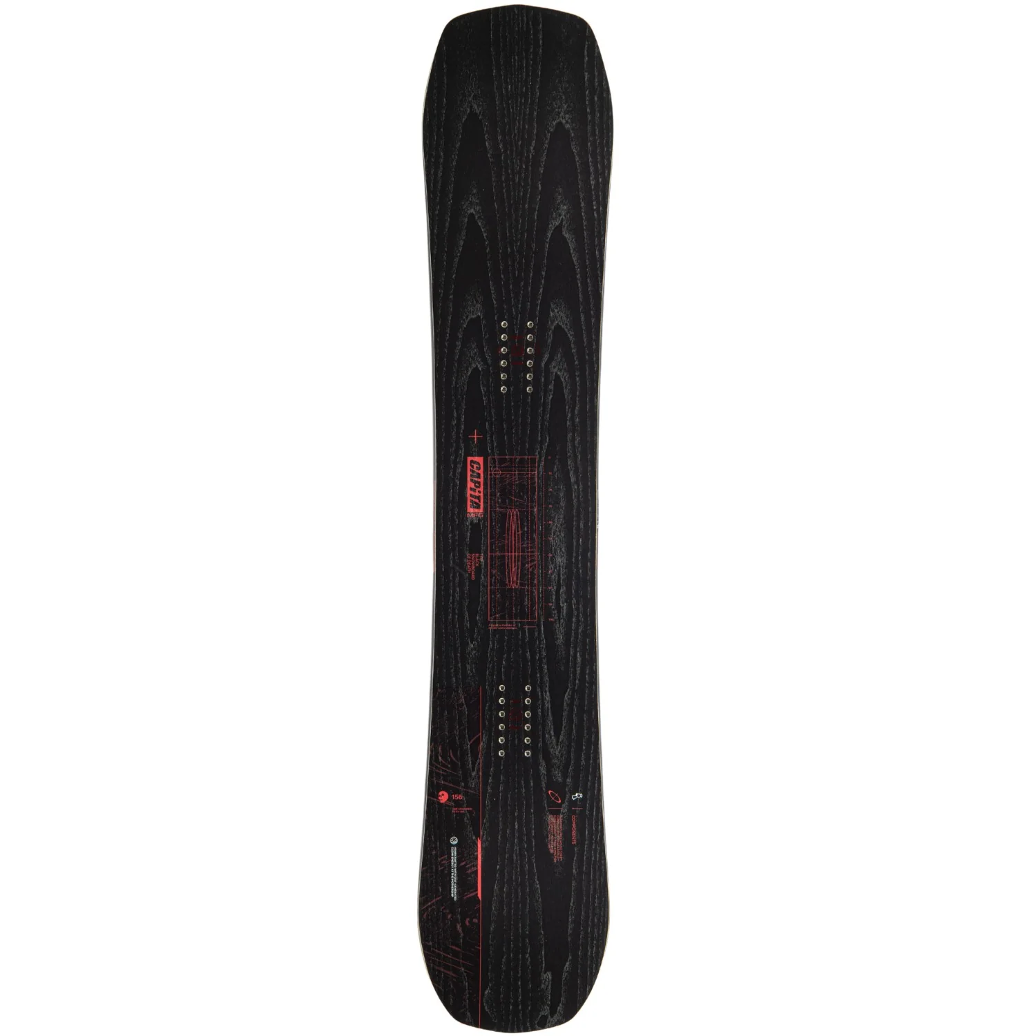 Capita Black Snowboard Of Death Snowboard 2025 - Men's - Image 6