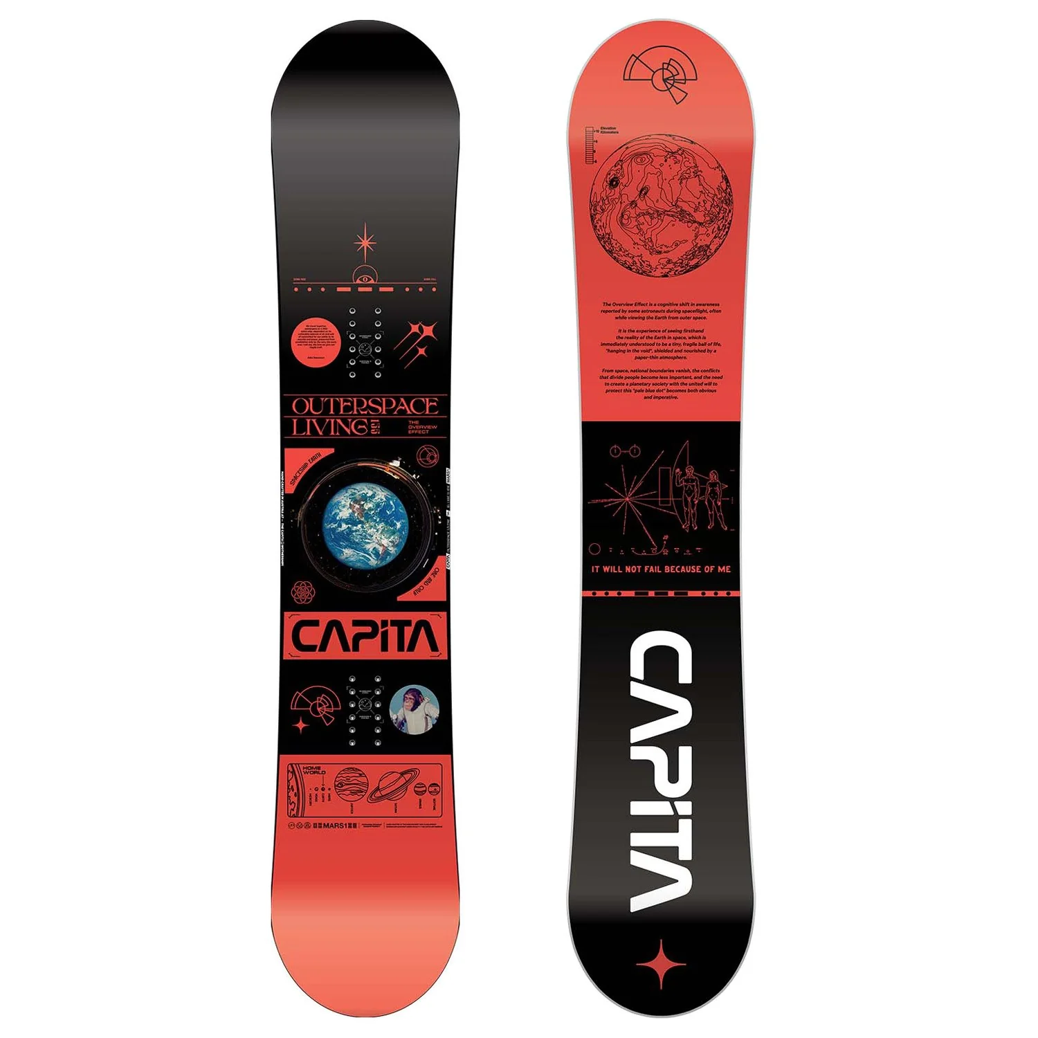 Capita Outerspace Living 2023 Men's Snowboard - Image 5