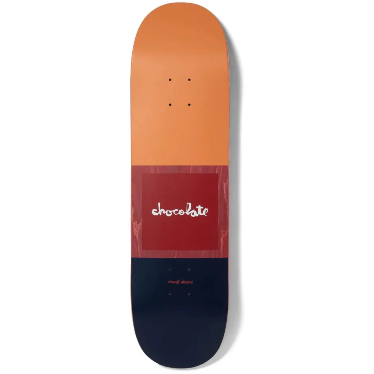 Chocolate Alvarez OG Square Twin Tail Skateboard Deck