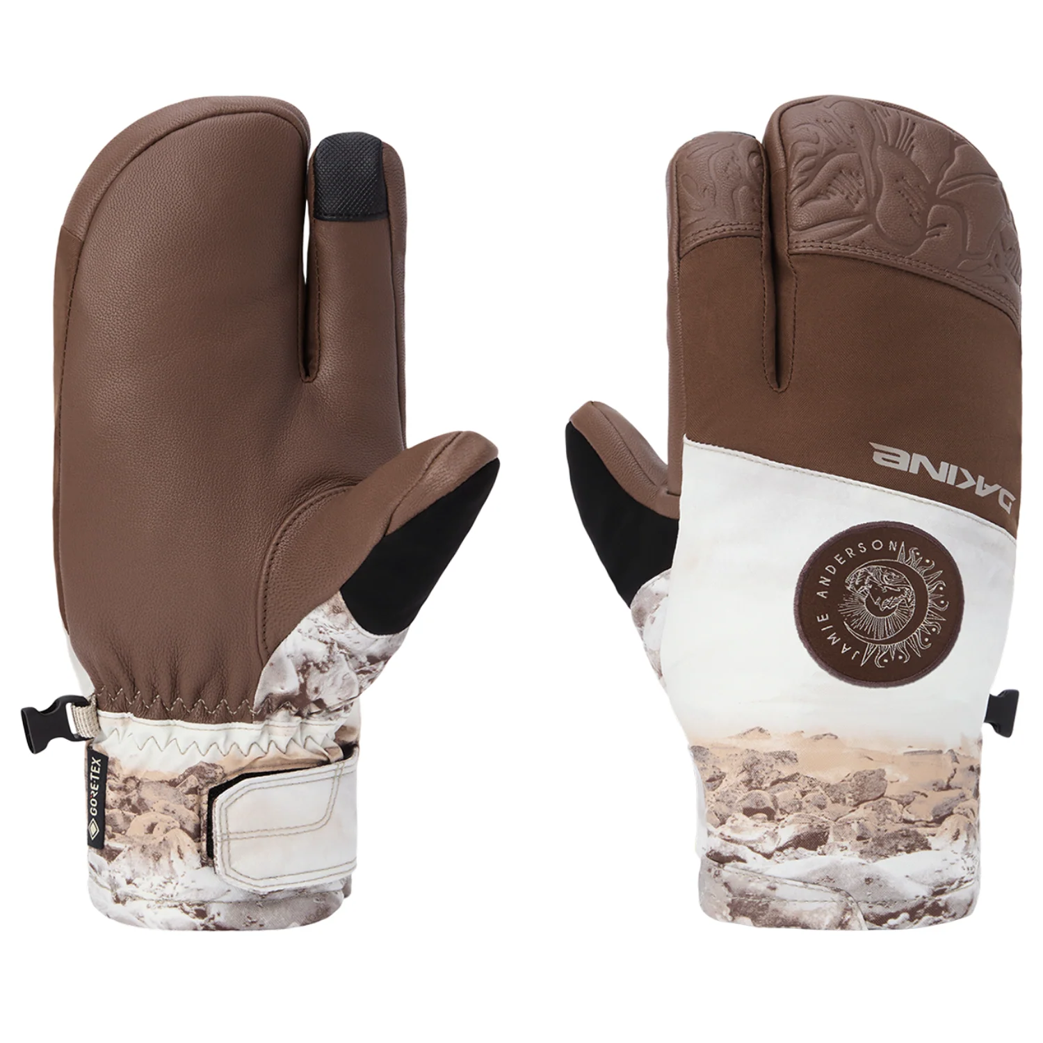 Dakine Team Fleetwood Gore-Tex Short Trigger Mitts 2026 - Jamie Anderson