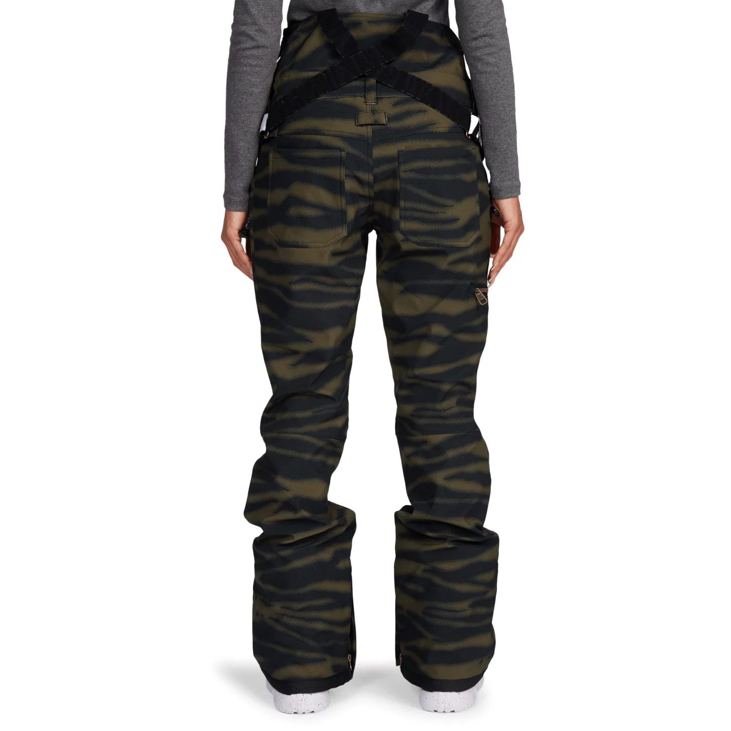 DC Collective Softshell Bib 2022 - Women's Snowboard Bib - Image 4