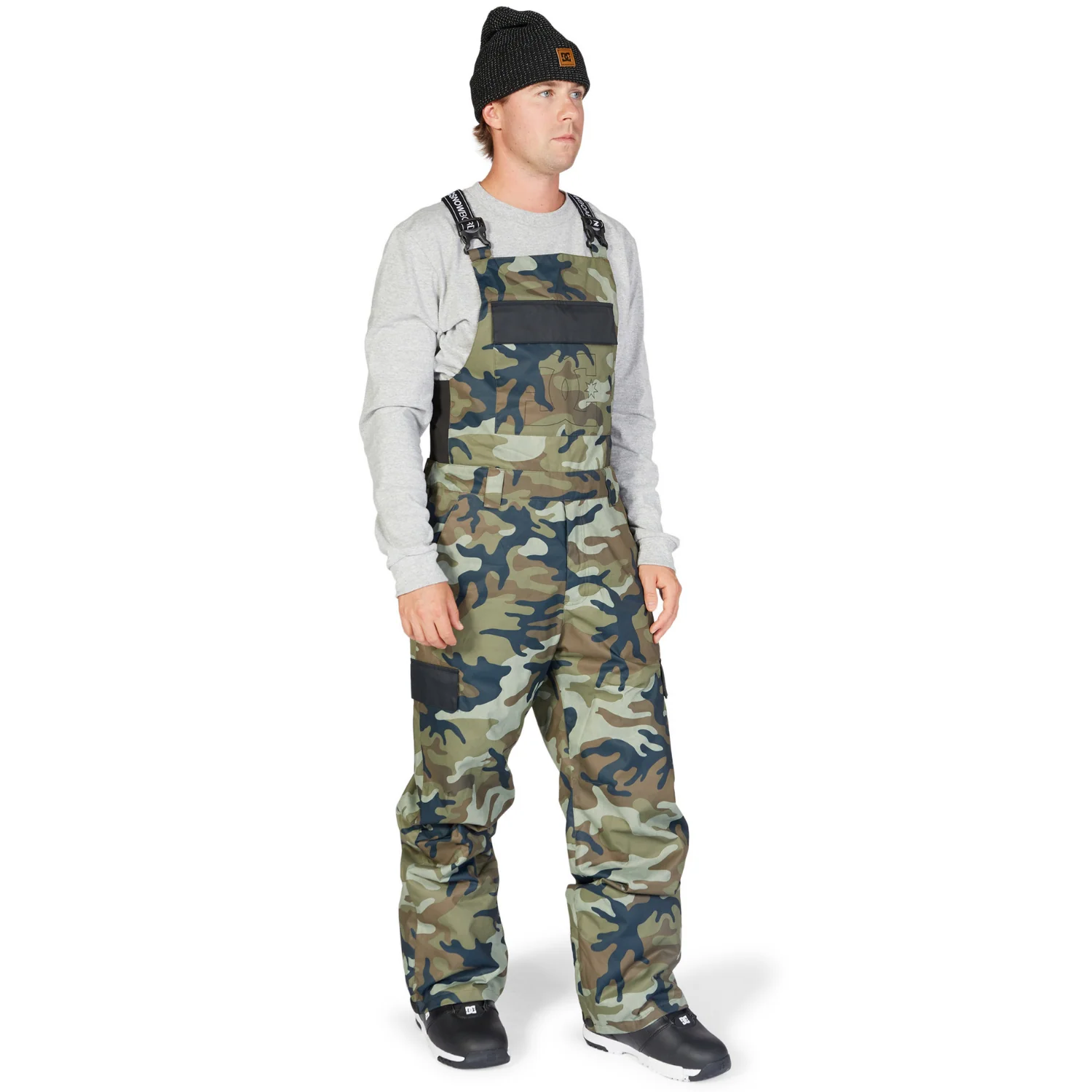DC Docile Bib 2023 - Men's Snowboard Bib - Image 3
