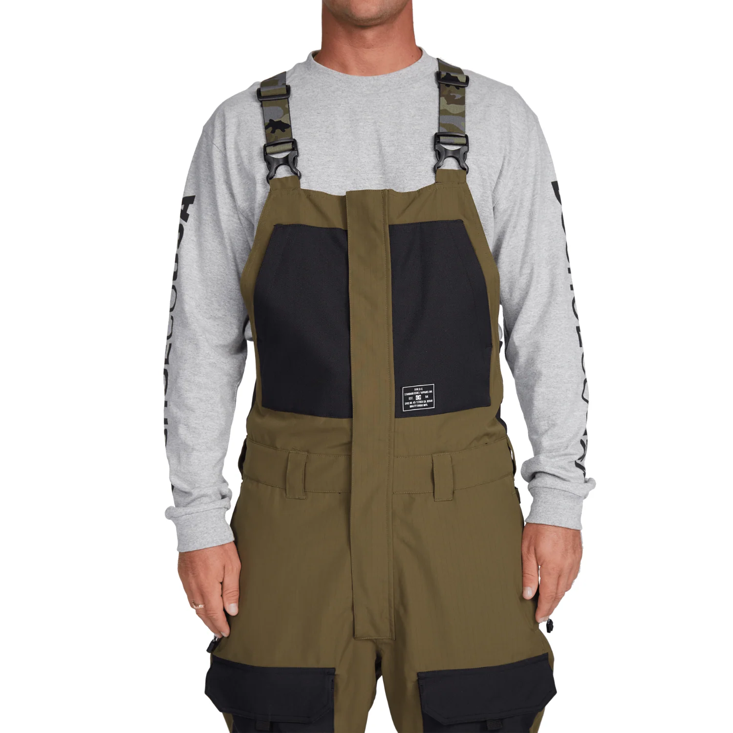 DC Shadow Bib 2022 - Men's Snowboard Bib - Image 10