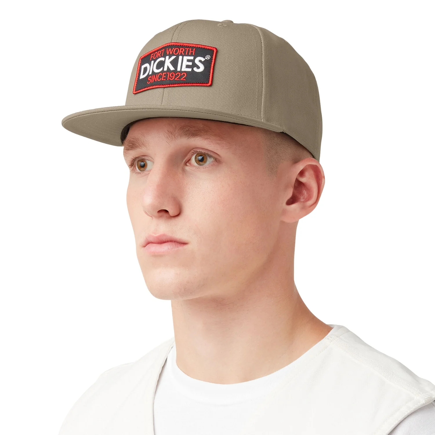 Dickies Logo Patch Flat Bill Cap - Image 2