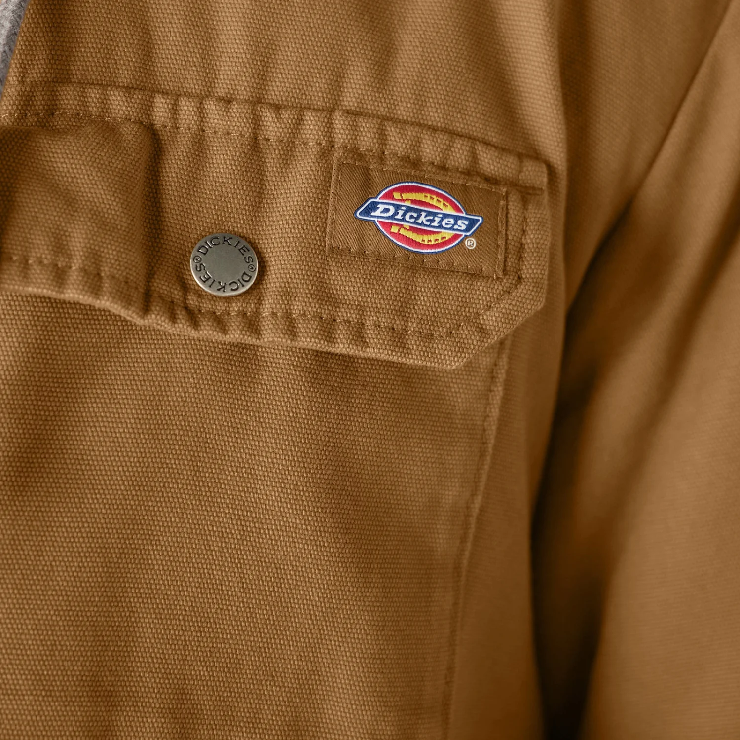 Dickies Men’s Fleece Hooded Duck Shirt Jacket - Men's - Image 8