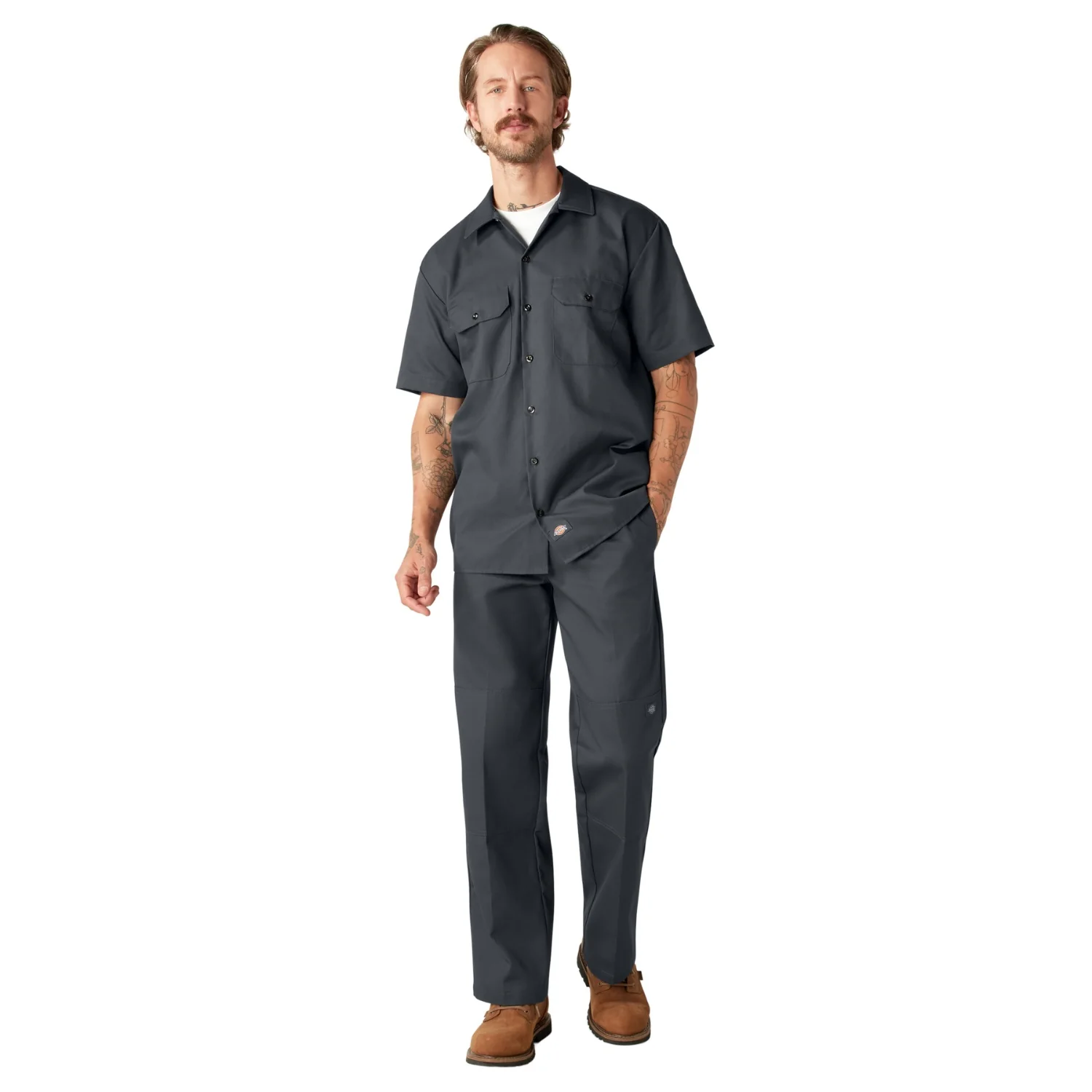 Dickies S/S Twill Work Shirt - Men's - Image 8
