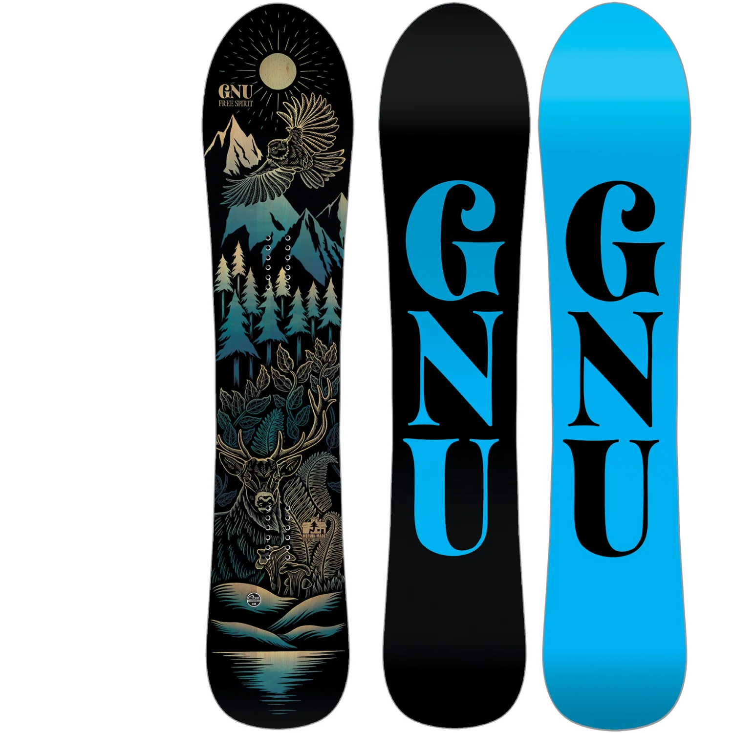 GNU Free Spirit Snowboard 2025 - Women's
