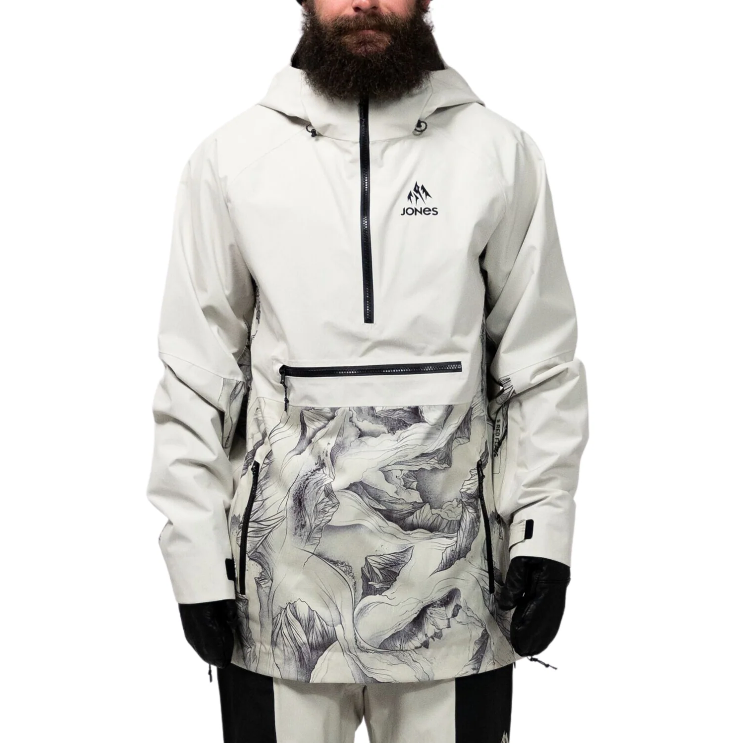 Jones Mtn Surf Recycled Anorak Jacket 2024 - Men's Snow Jacket