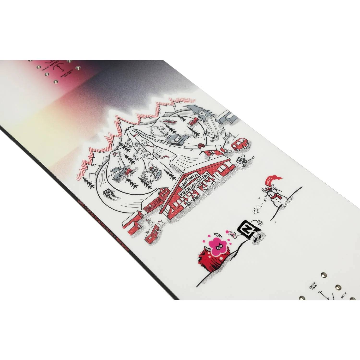 Nitro Future Team Pro Marcus Kleveland Snowboard 2025 - Youth - Image 2