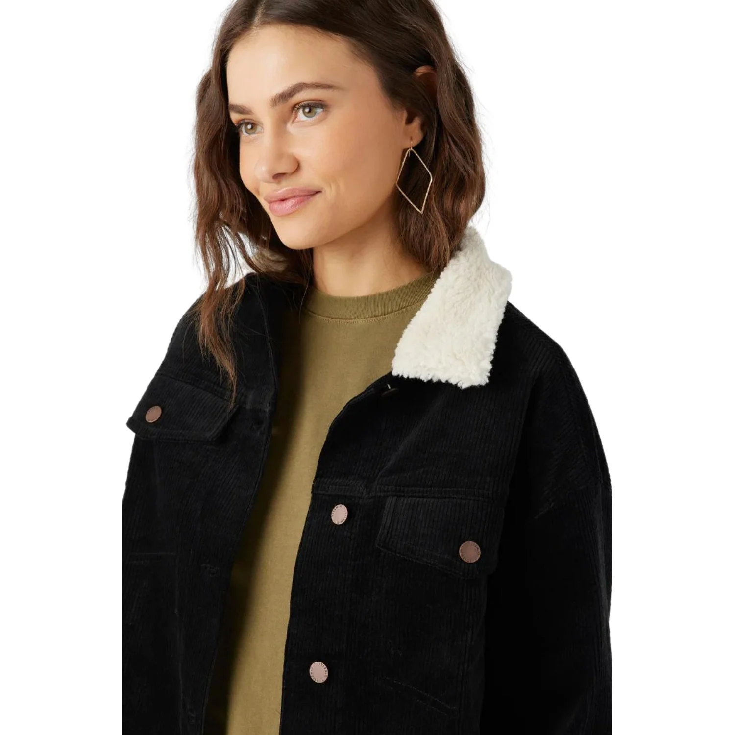 O’Neill Aubrey Corduroy Trucker Jacket - Women's - Image 4