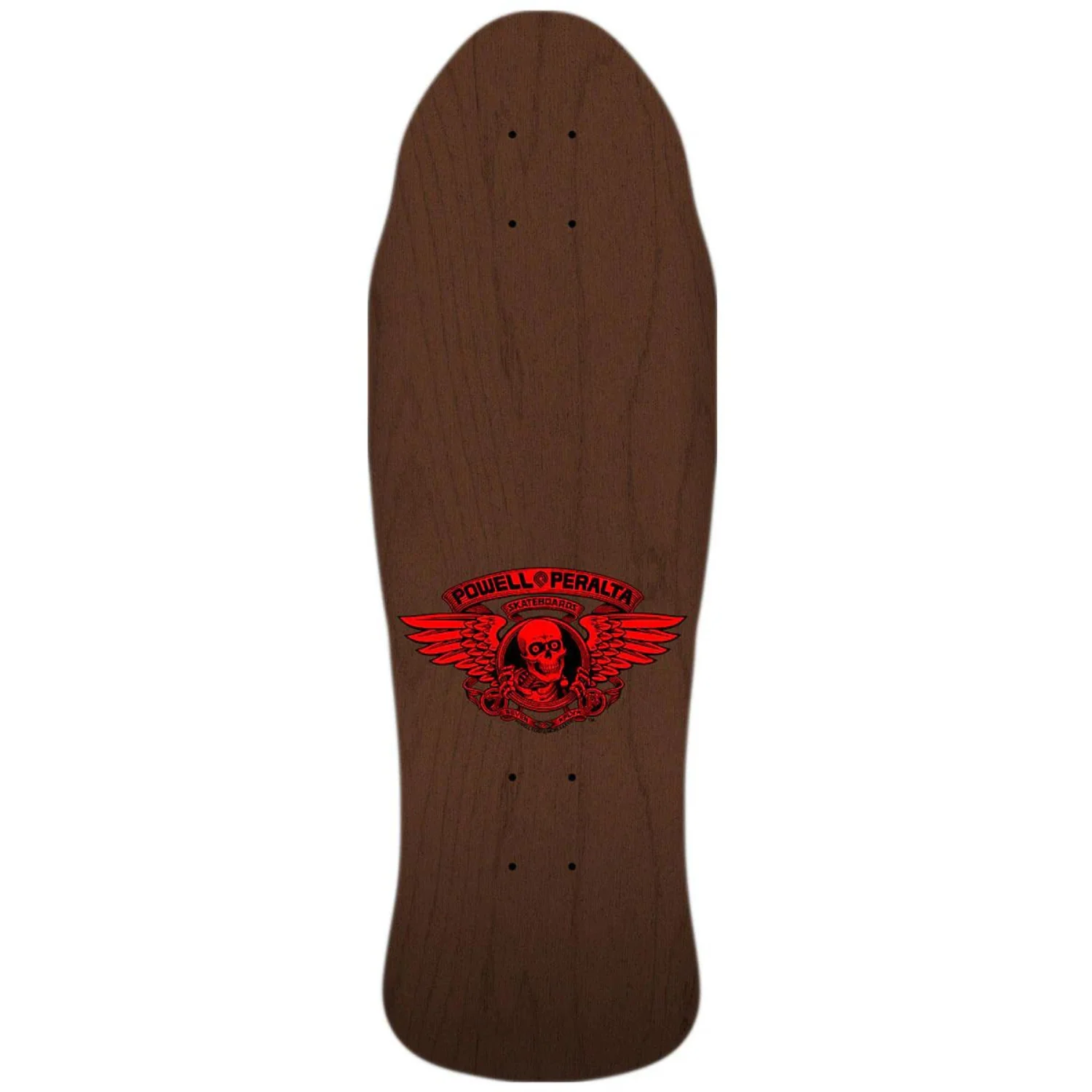 Powell Peralta Caballero Street Red/Brown Stain Reissue Shaped Deck - Image 2