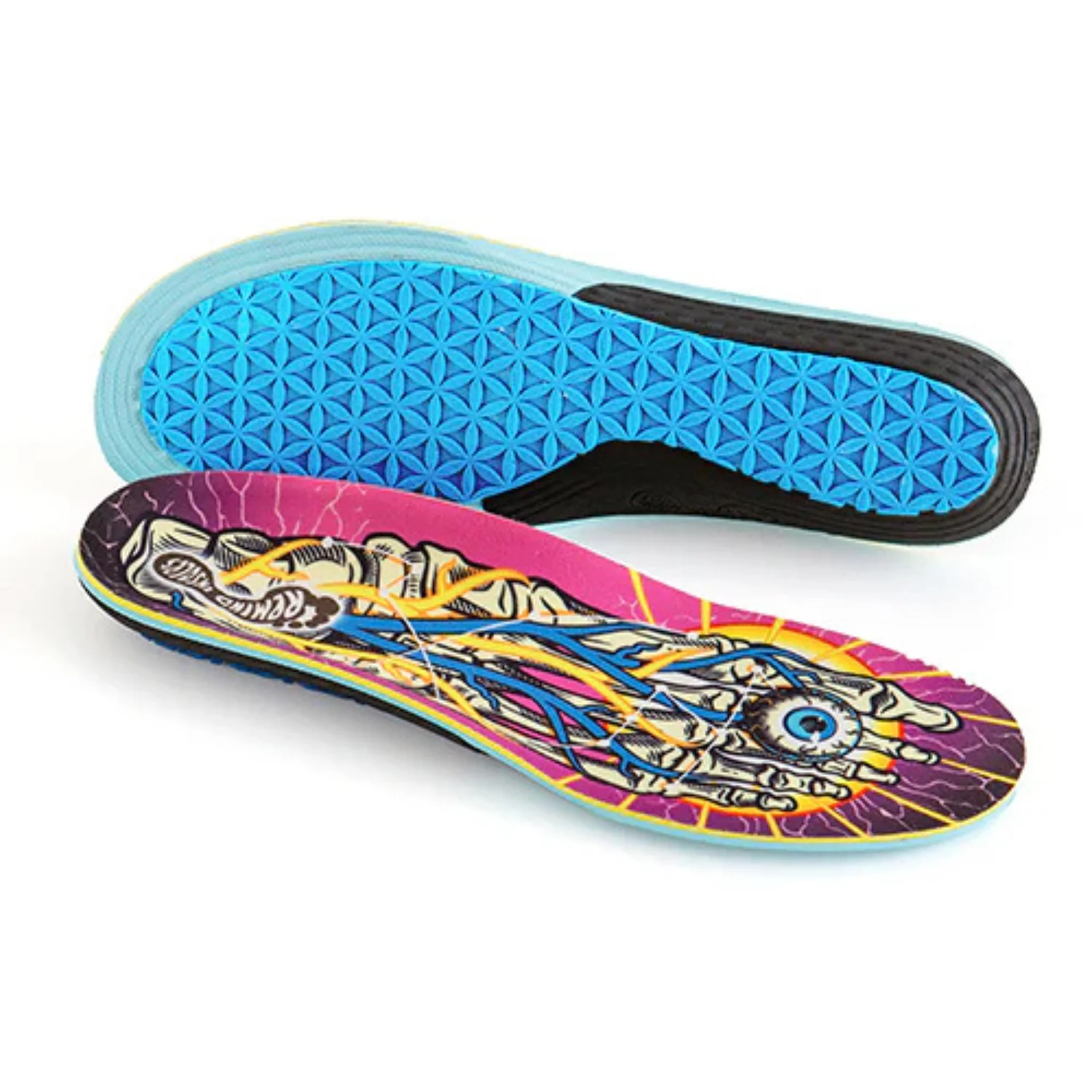Remind Insoles Cush Reflexology 5.5MM Mid-High Arch Insoles - Image 2