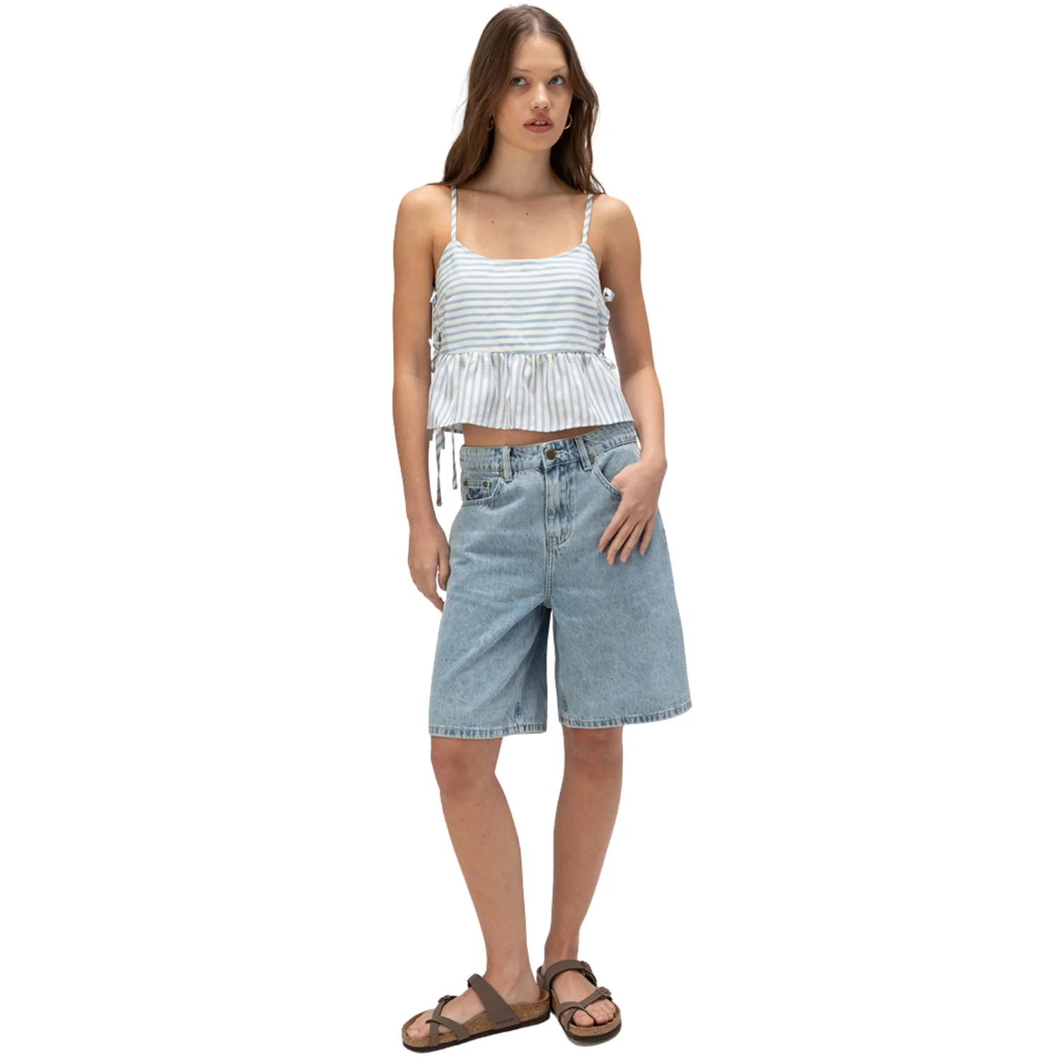 Rip Curl Aggie Relaxed Denim Short - Women's - Image 4